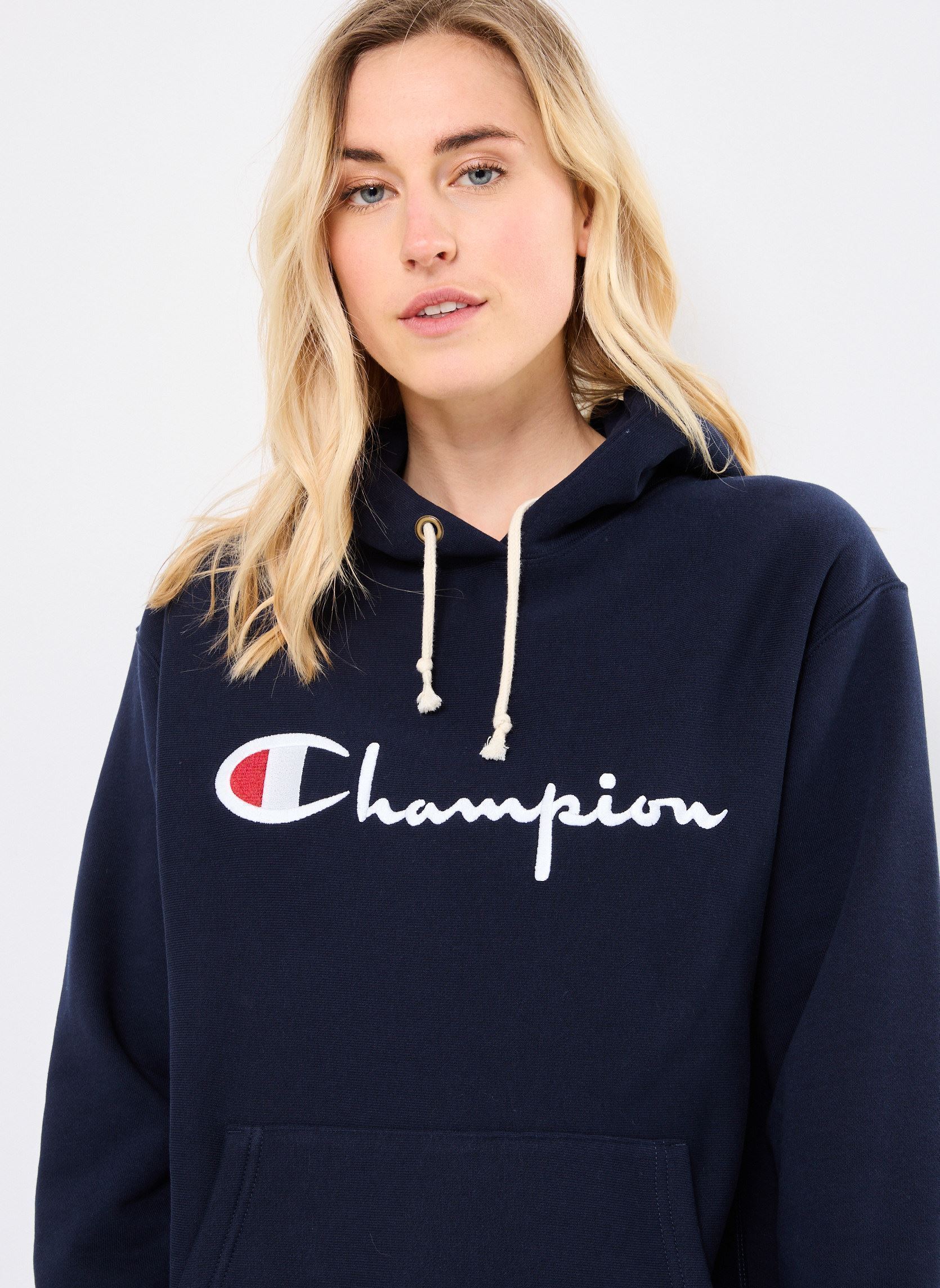 Kapuzenpullover 221168 damen blau Champion Kapuzenpullover 221168 damen blau BS501