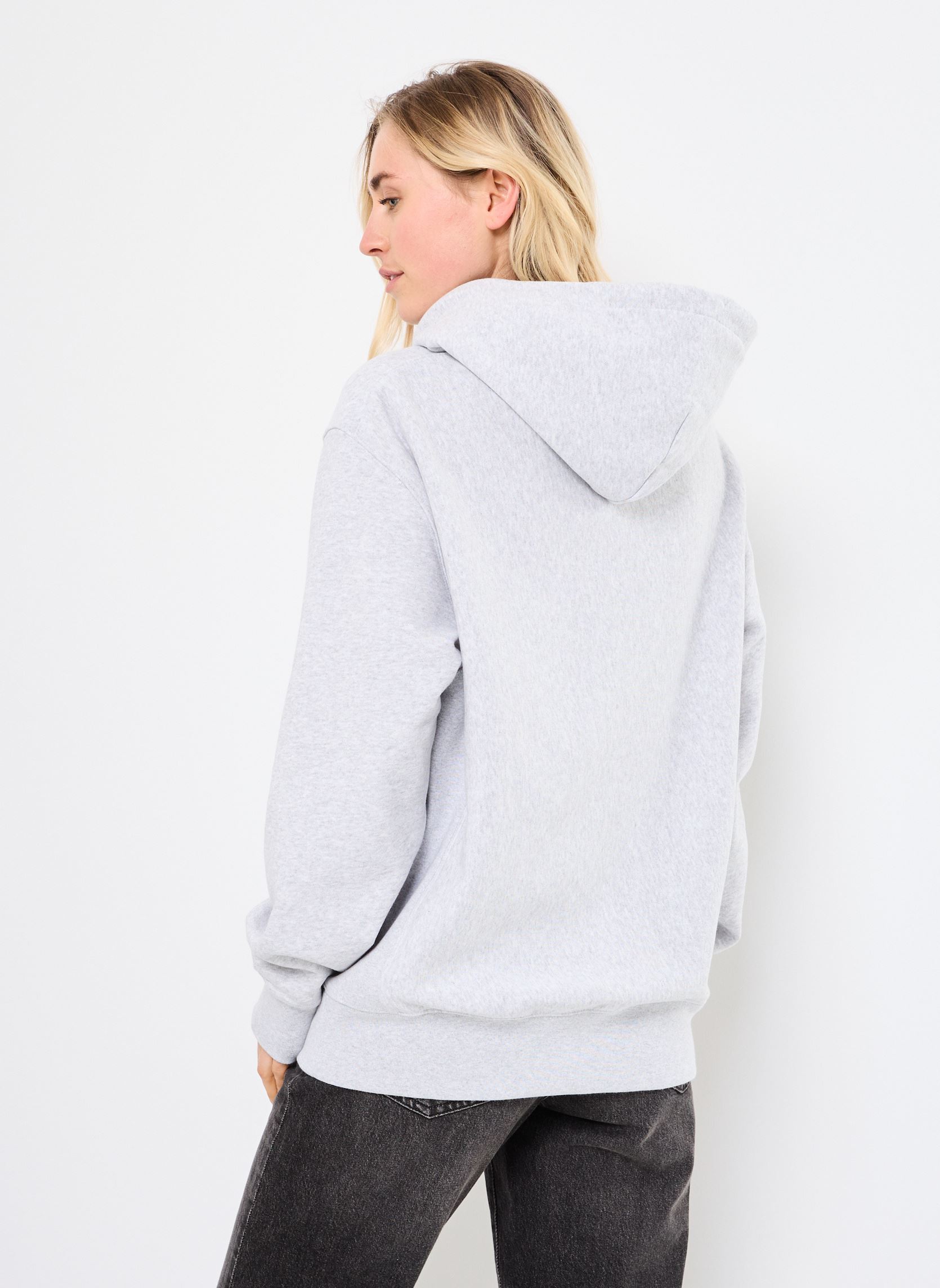 Kapuzenpullover 221168 damen grau Champion Kapuzenpullover 221168 damen grau EM004