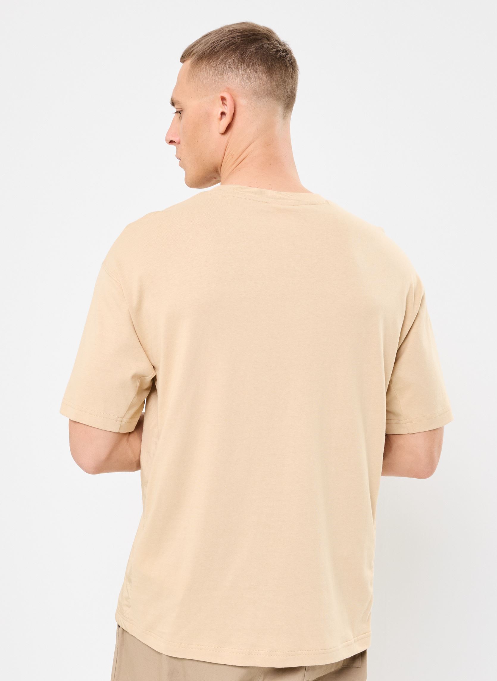 Tee-shirts manches courtes 220921 homme beige Champion Tee-shirts manches courtes 220921 homme beige MS091