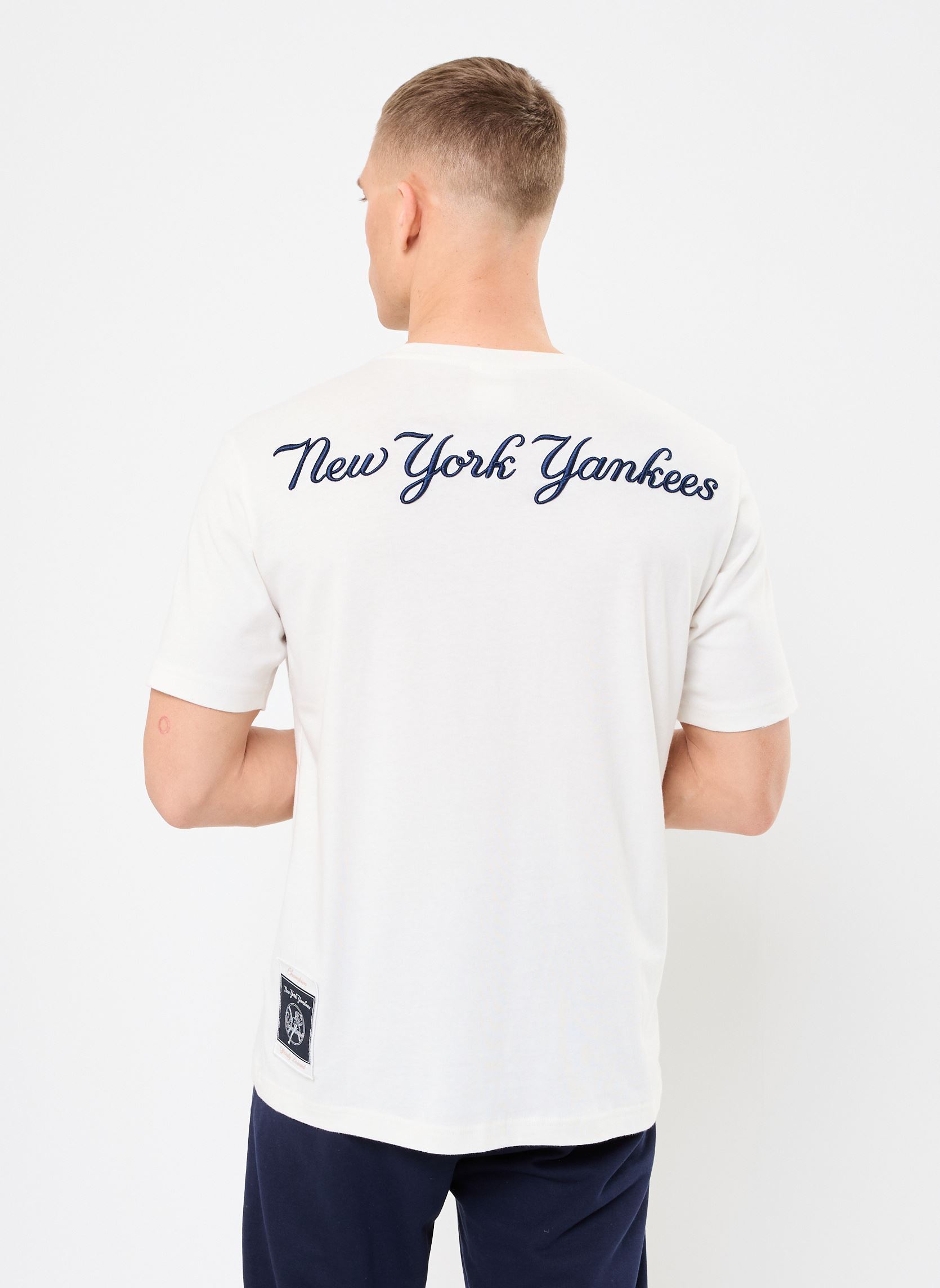 Tee-shirts manches courtes 221037 homme blanc Champion Tee-shirts manches courtes 221037 homme blanc WW049