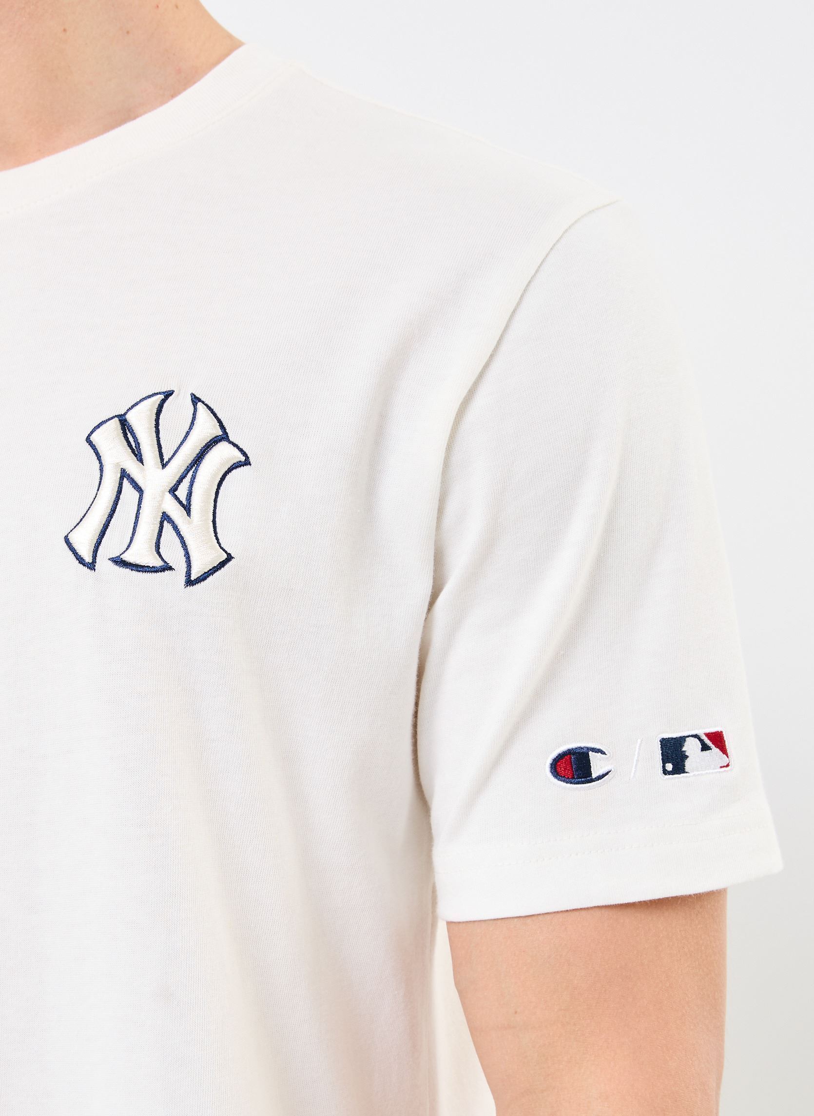 Tee-shirts manches courtes 221037 homme blanc Champion Tee-shirts manches courtes 221037 homme blanc WW049