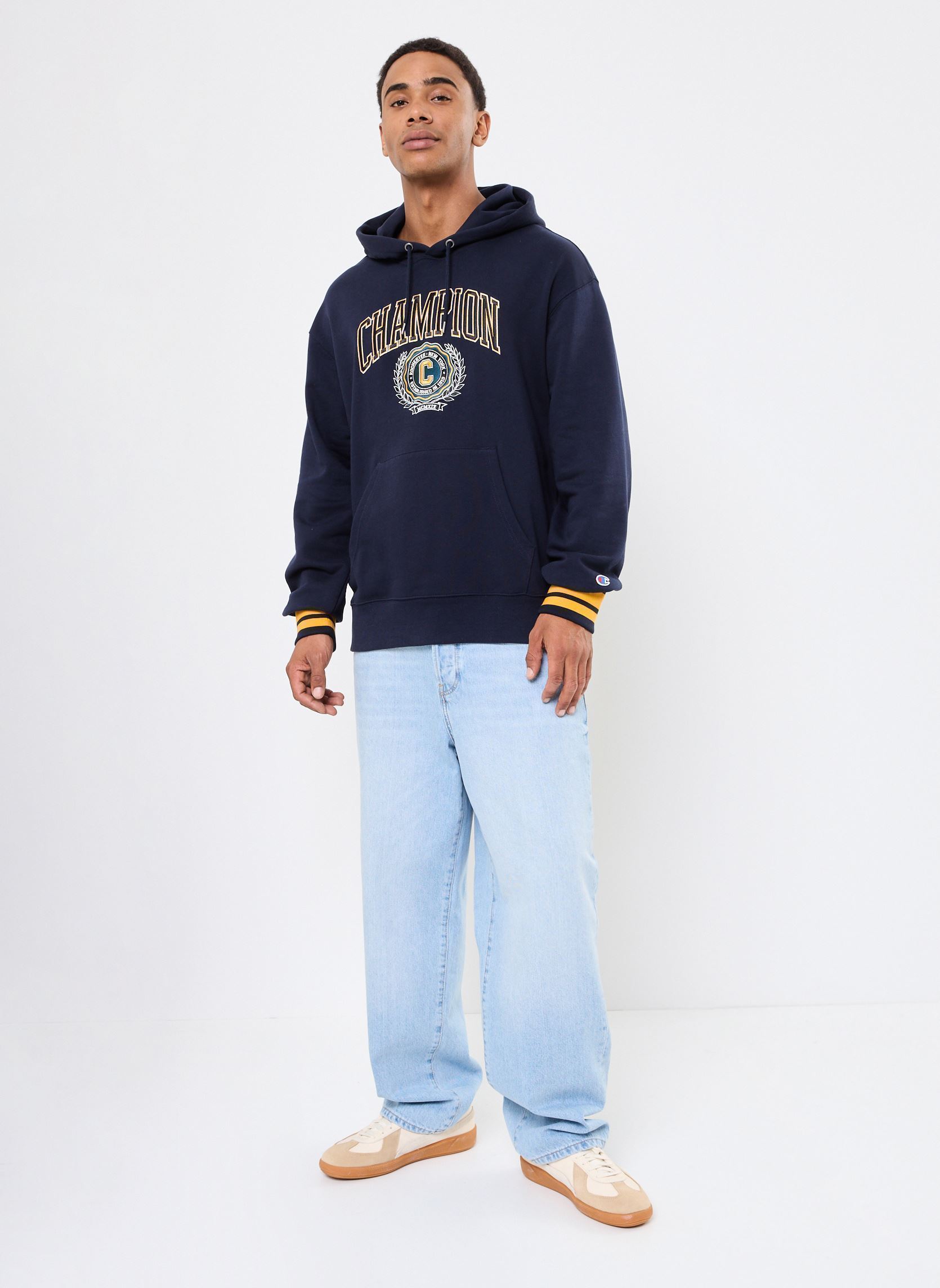 Hoodies 221172 heren blauw Champion Hoodies 221172 heren blauw BS501
