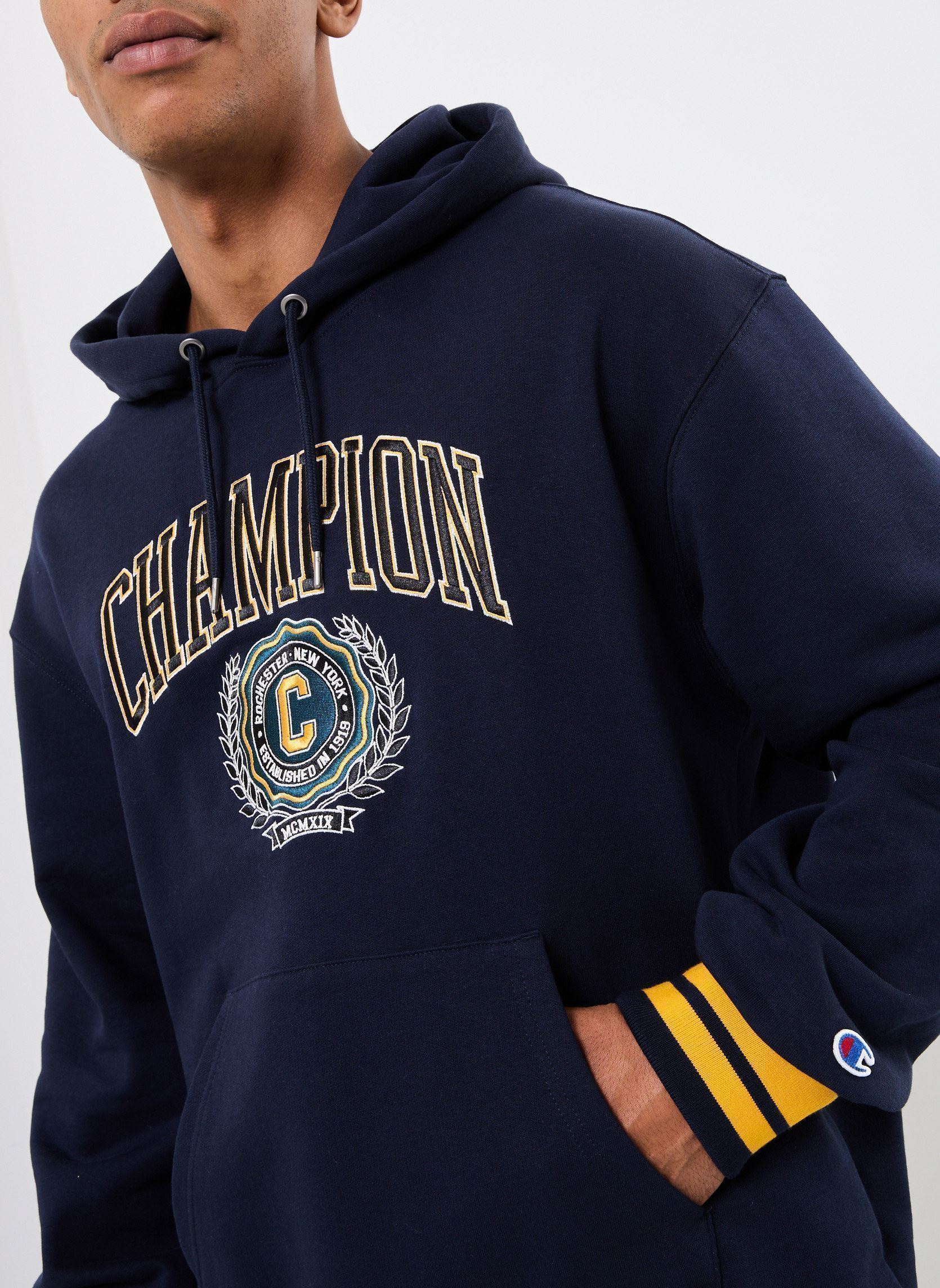 Hoodies 221172 heren blauw Champion Hoodies 221172 heren blauw BS501