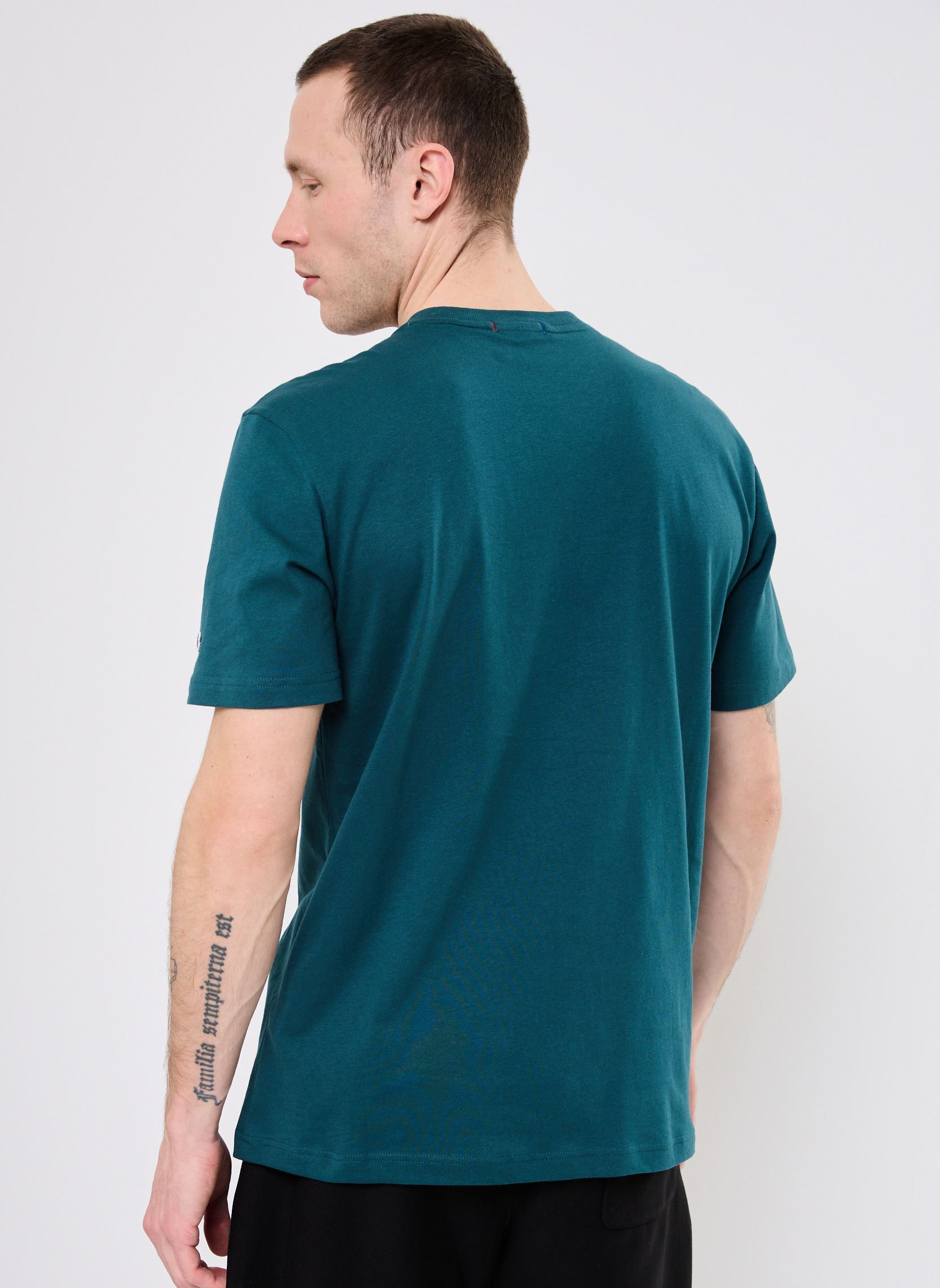 Kurzarm-T-Shirts 221174 herren blau Champion Kurzarm-T-Shirts 221174 herren blau GS579