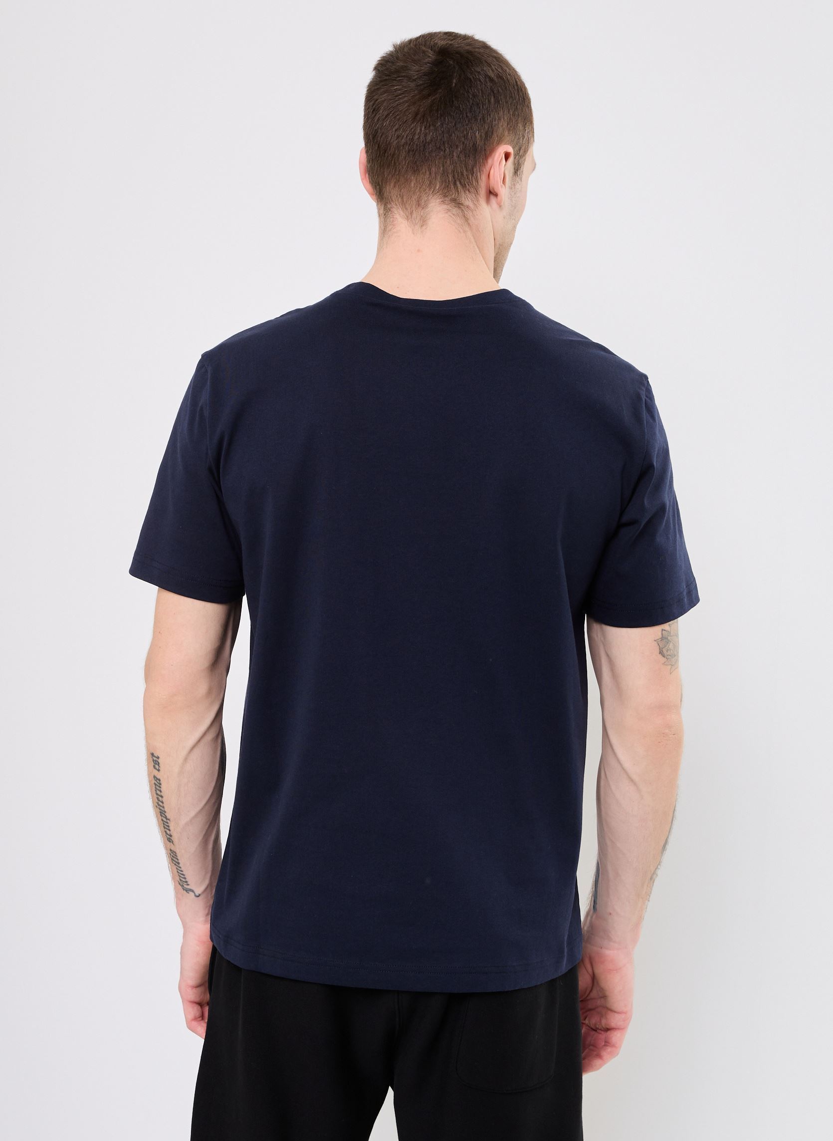Tee-shirts manches courtes 220761 homme bleu Champion Tee-shirts manches courtes 220761 homme bleu BS501