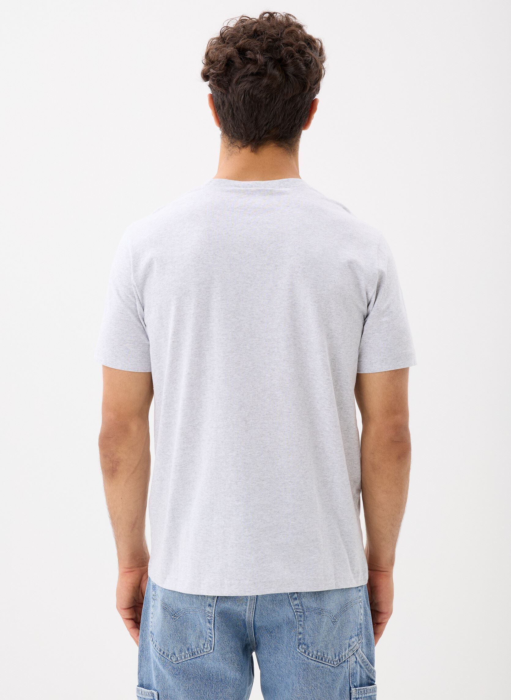Tee-shirts manches courtes 220761 homme gris Champion Tee-shirts manches courtes 220761 homme gris EM004
