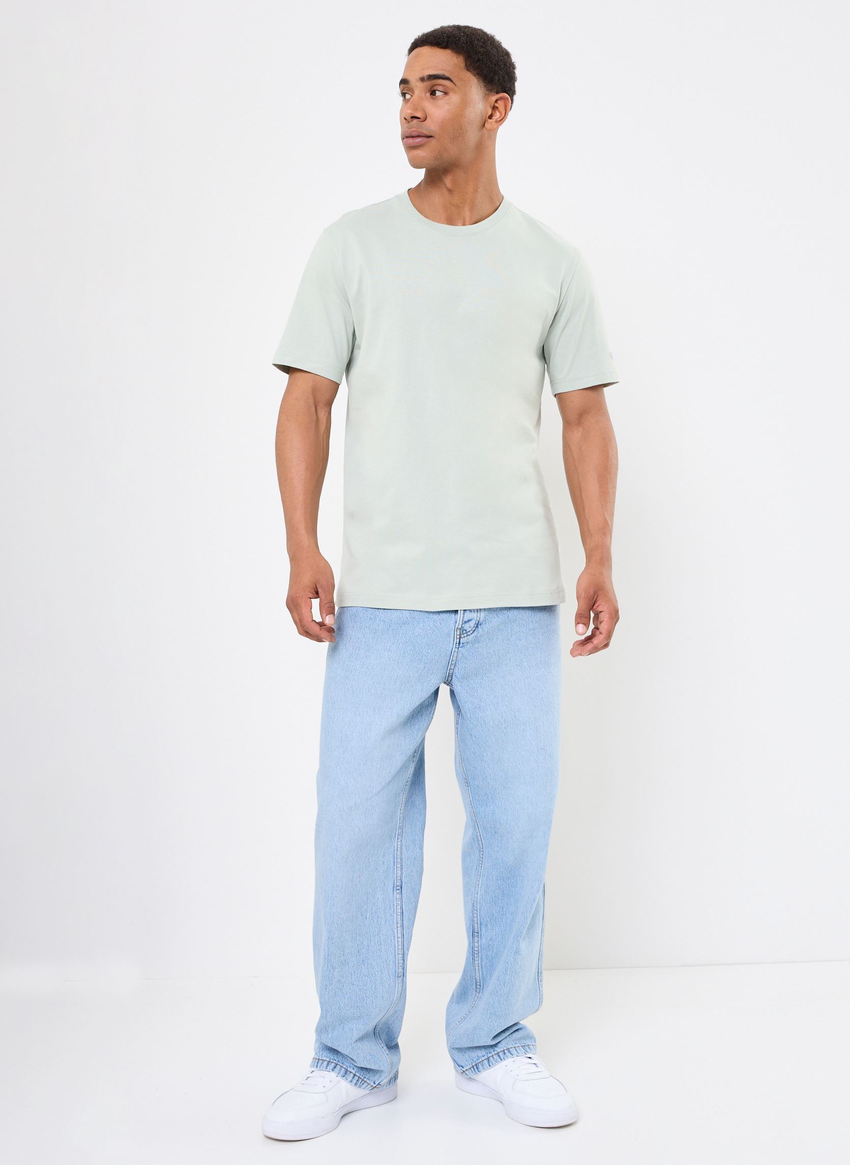 Kurzarm-T-Shirts 220761 herren grün Champion Kurzarm-T-Shirts 220761 herren grün GS129