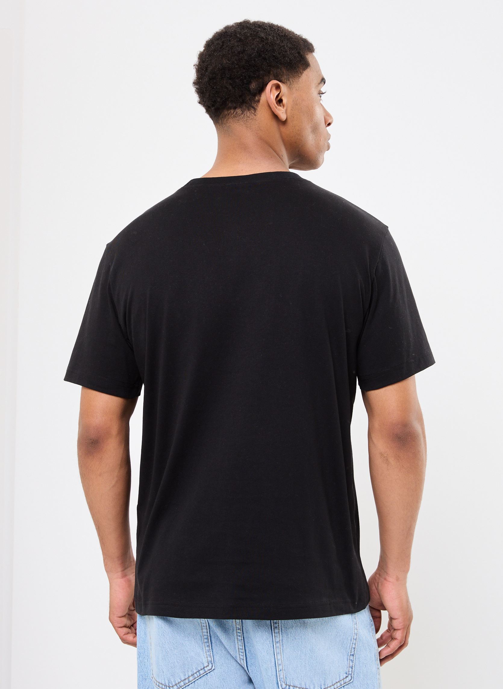 Kurzarm-T-Shirts 220761 herren schwarz Champion Kurzarm-T-Shirts 220761 herren schwarz KK001
