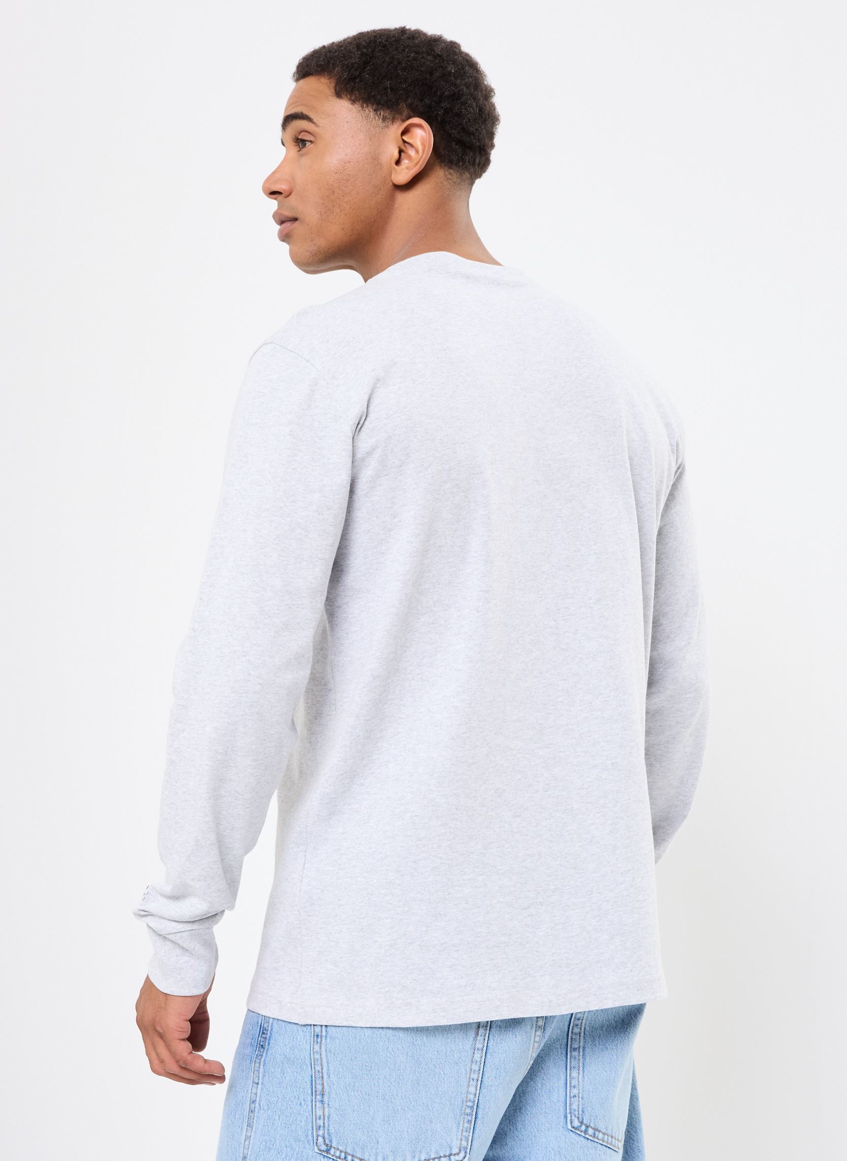 T-shirt a maniche lunghe 221164 uomo grigio Champion T-shirt a maniche lunghe 221164 uomo grigio EM004