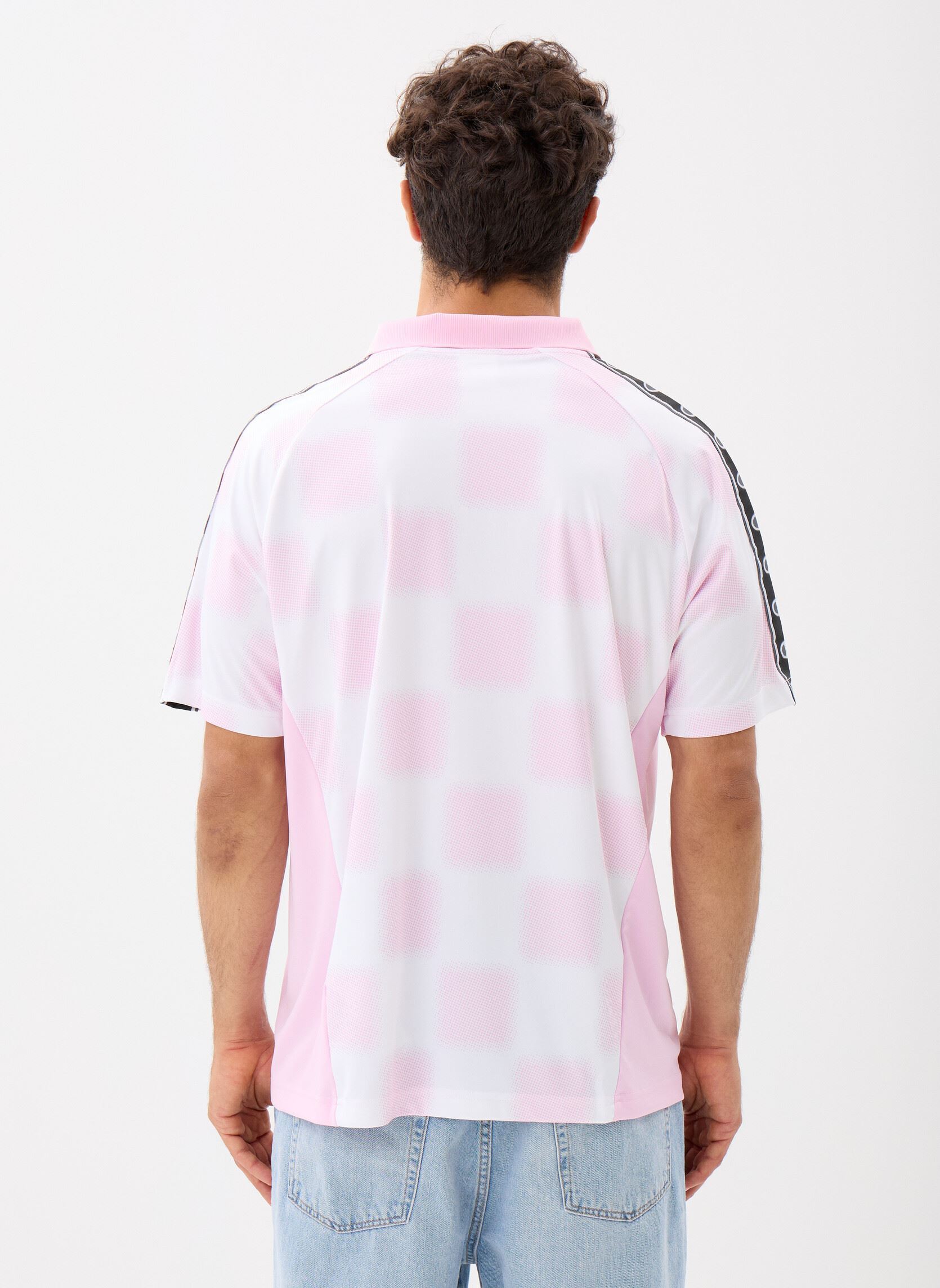 Tee-shirts manches courtes 221854 homme rose Champion Tee-shirts manches courtes 221854 homme rose WL005