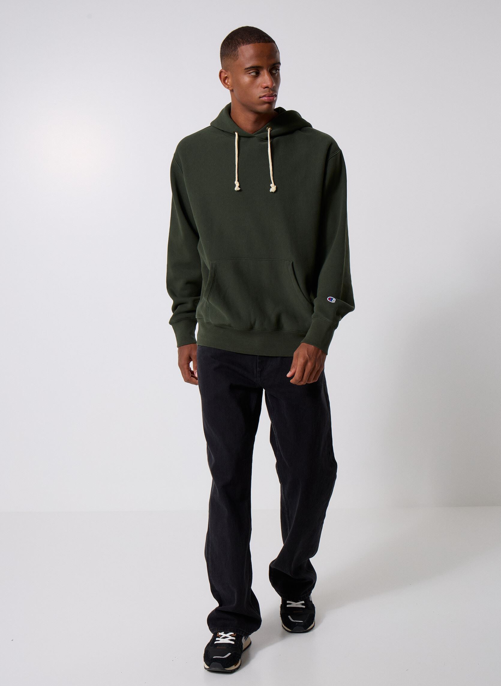 Kapuzenpullover 220705 M herren grün Champion Kapuzenpullover 220705 M herren grün GS586