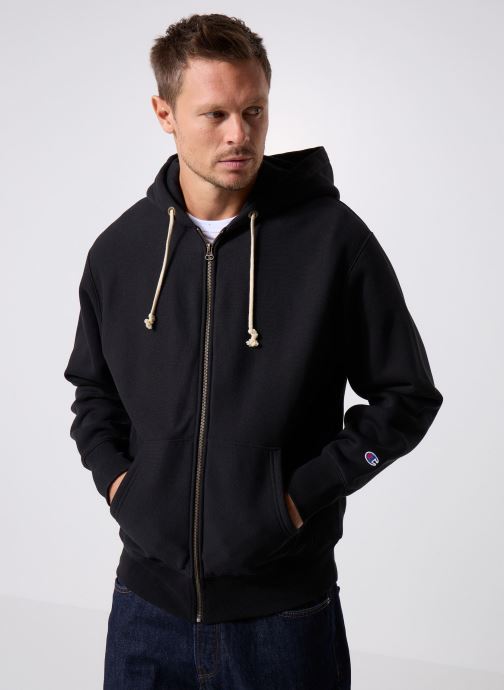 Champion Sweats zippés 221149 M homme noir