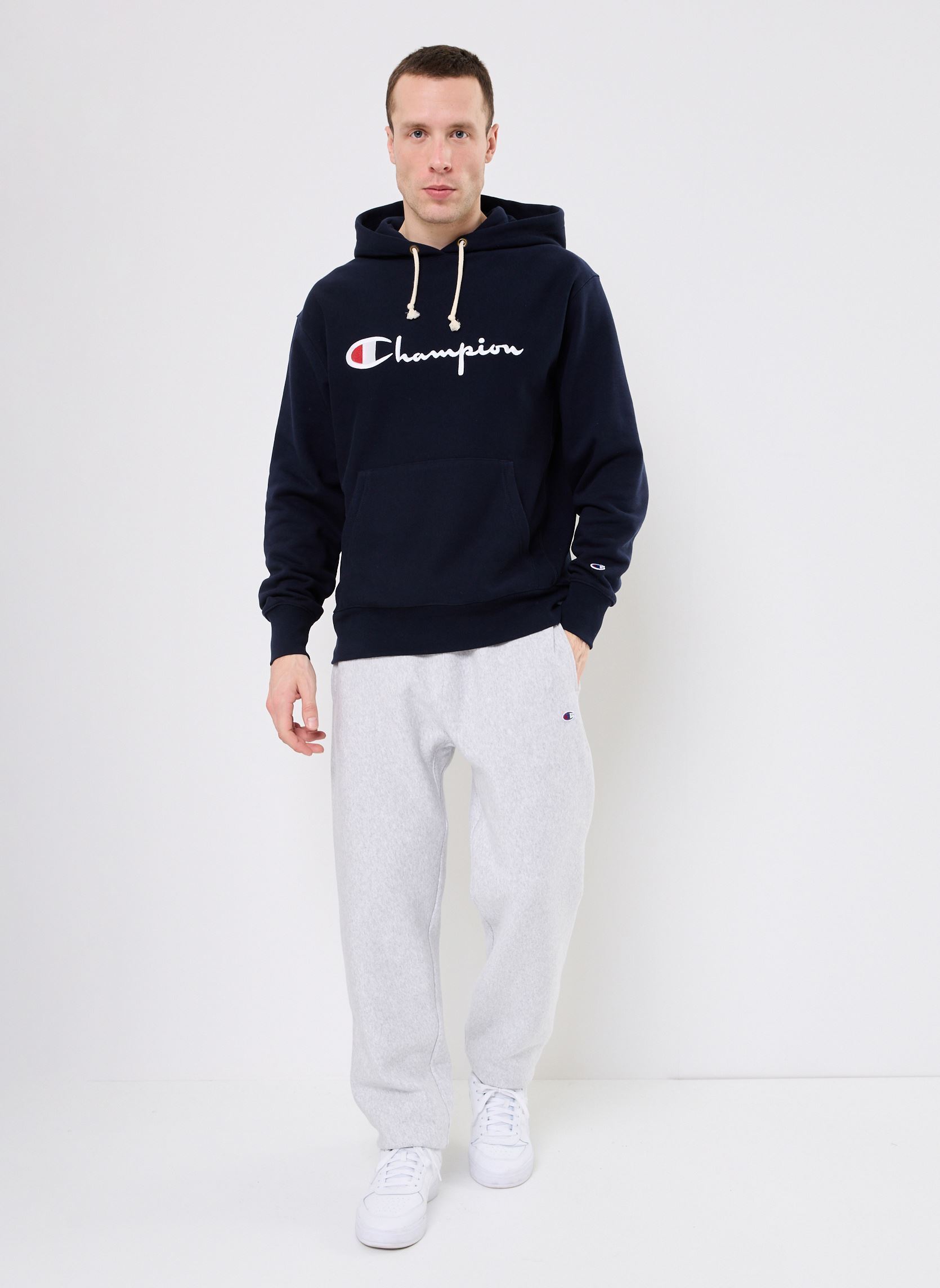 Kapuzenpullover 221168 M herren blau Champion Kapuzenpullover 221168 M herren blau BS501