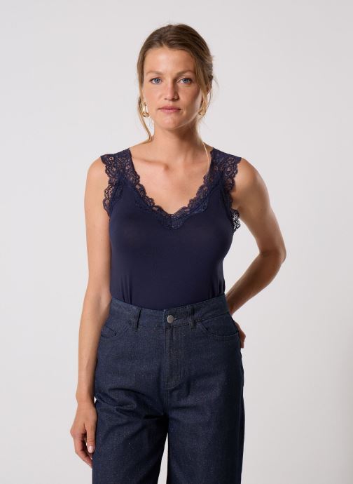 MADE BY Débardeurs DANIA 2 femme bleu
