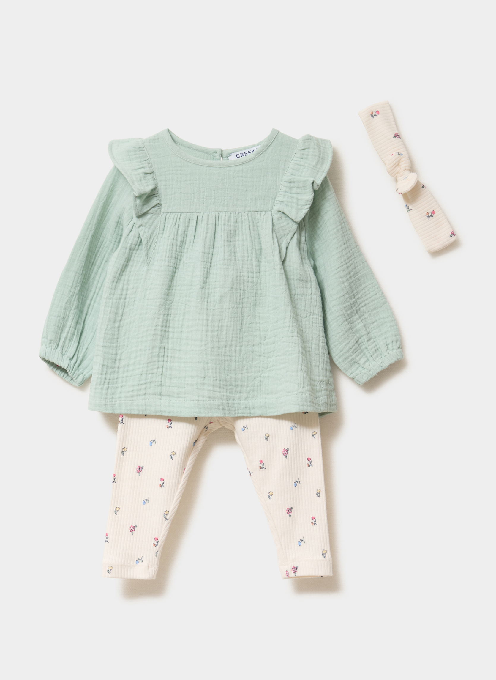 Ensembles CREB2_ENGAZE fille vert CREEKS Ensembles CREB2_ENGAZE fille vert Vert pastel