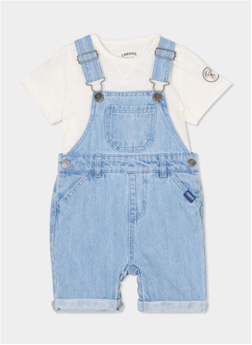 CREEKS Ensembles Ensemble - CREB1_ELBOT_DENIM_NEW garçon bleu