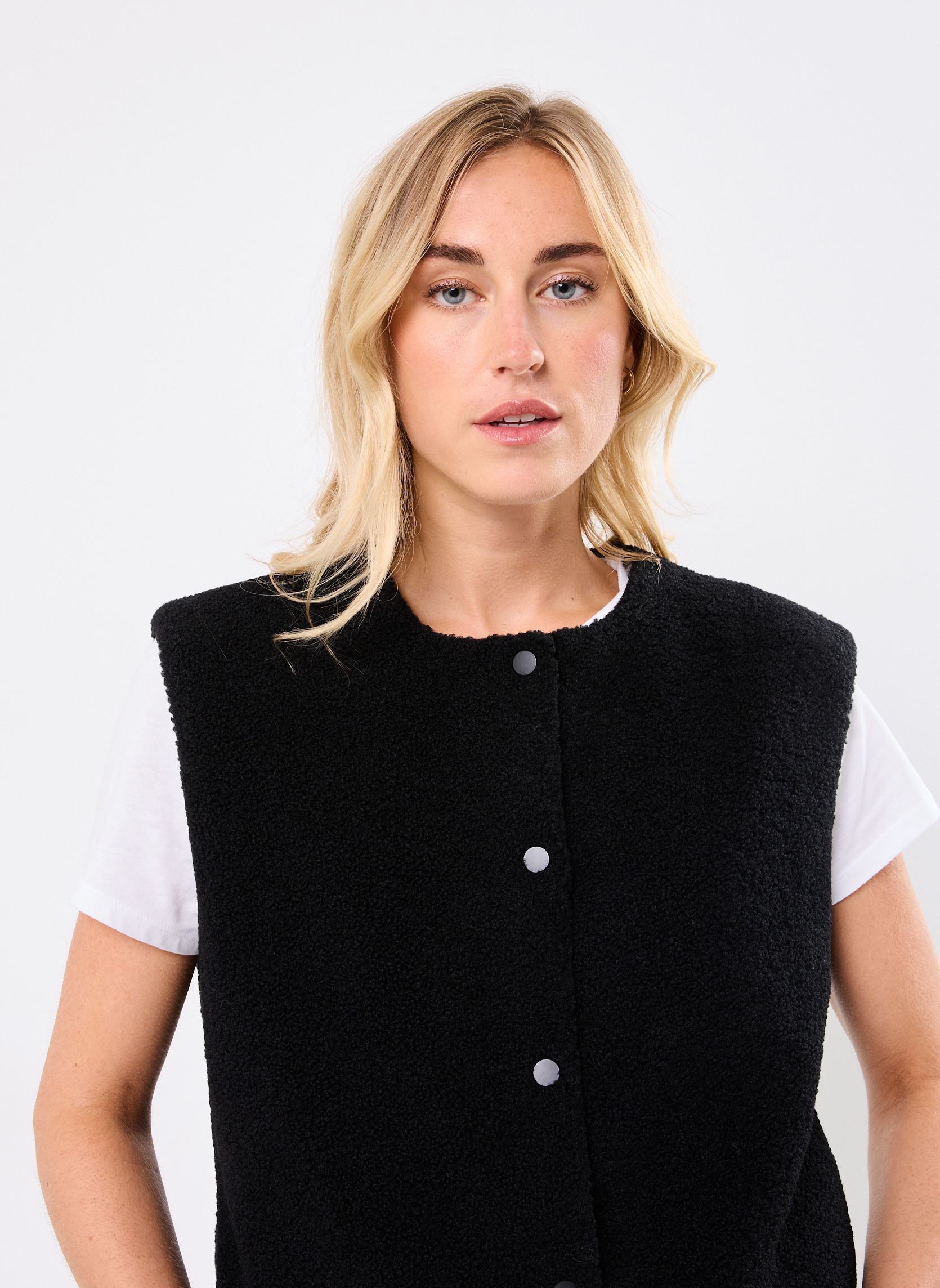 Gilets MA-SHERPA2 réversible femme noir Georgia Rose Gilets MA-SHERPA2 réversible femme noir NOIR