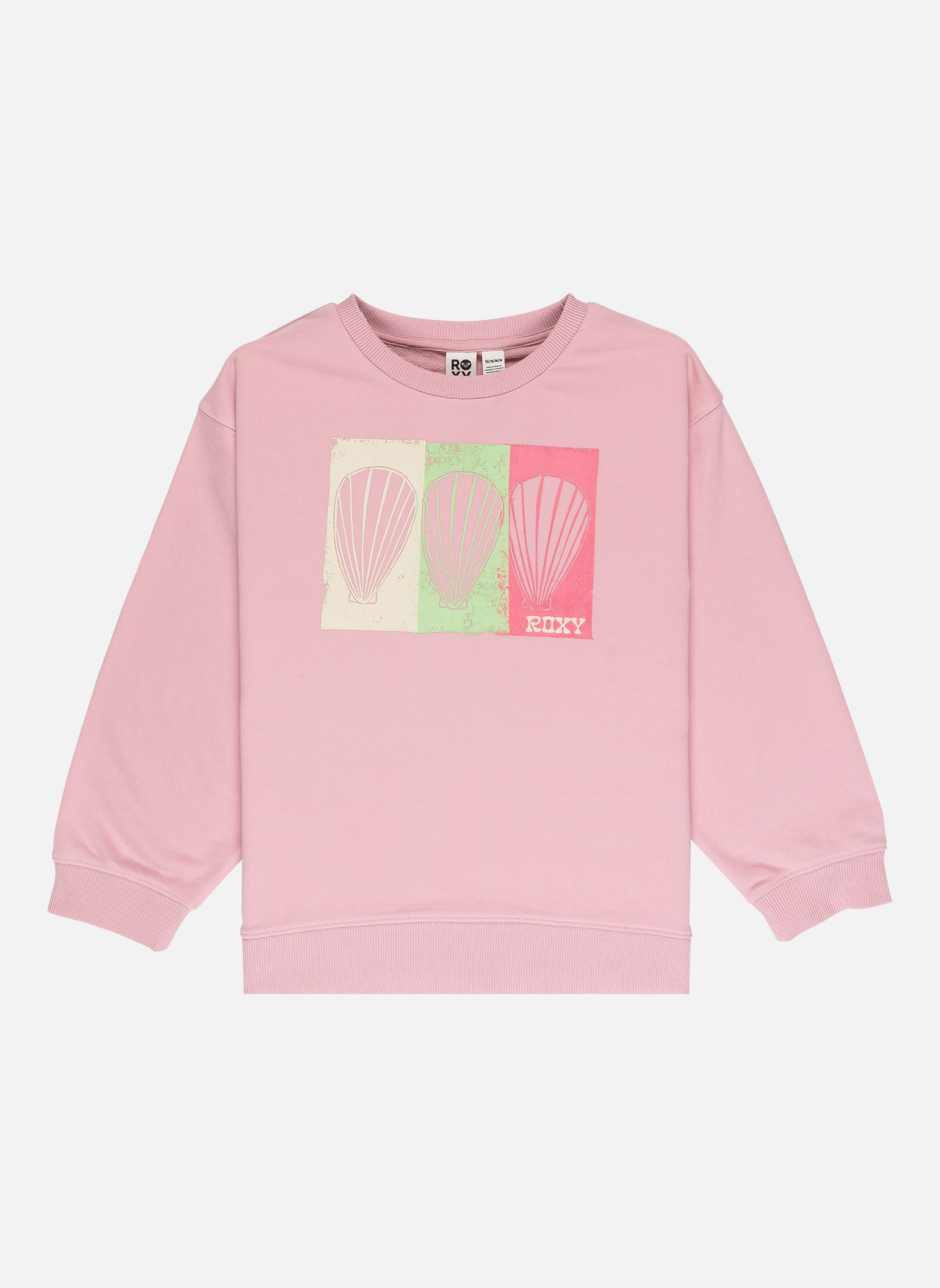 Sweats à capuche Morning fille rose Roxy Sweats à capuche Morning fille rose Rose