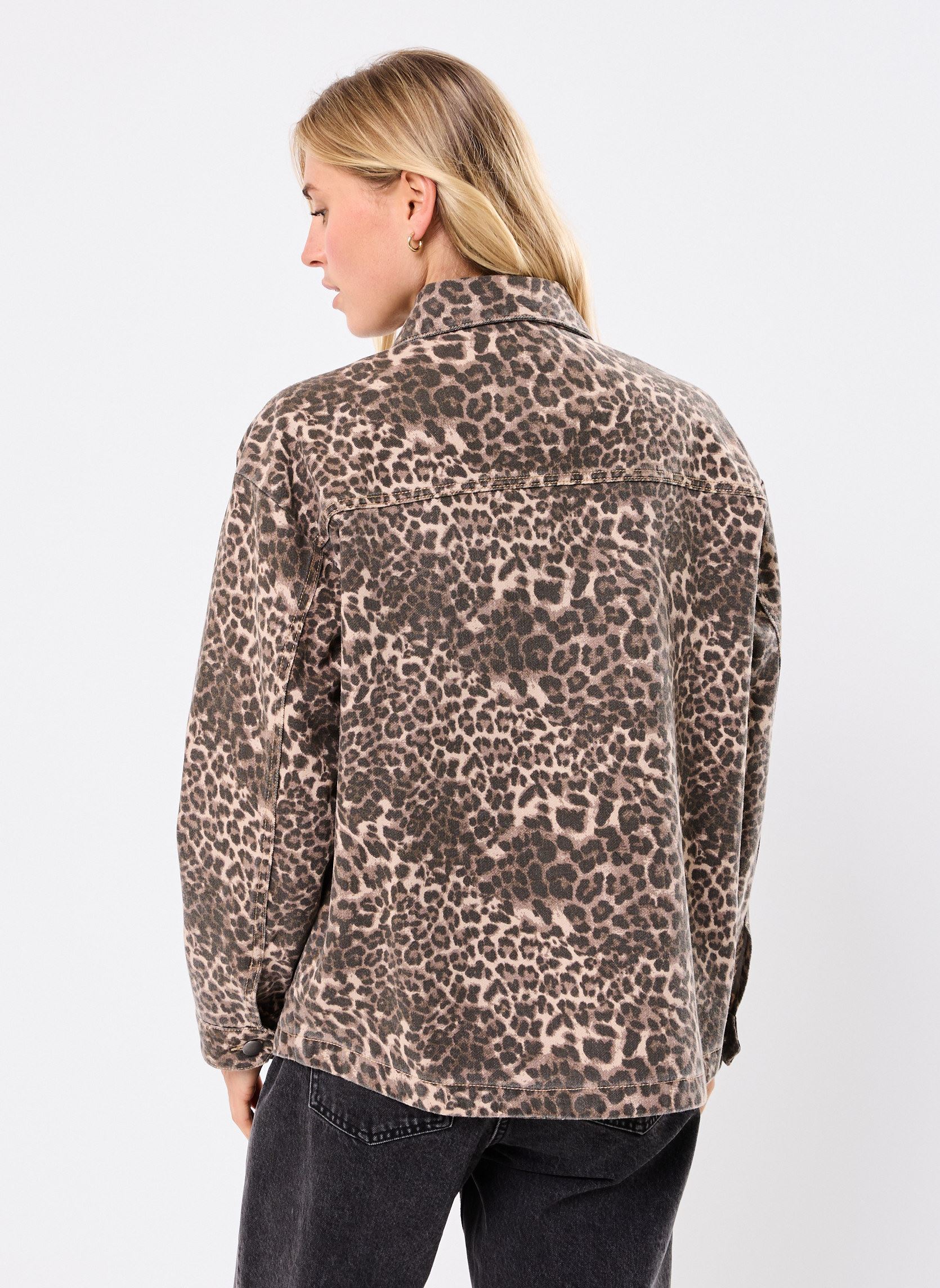 Vestes de blazer VELEO femme marron MADE BY Vestes de blazer VELEO femme marron LEOPARD BEIGE_MARRON
