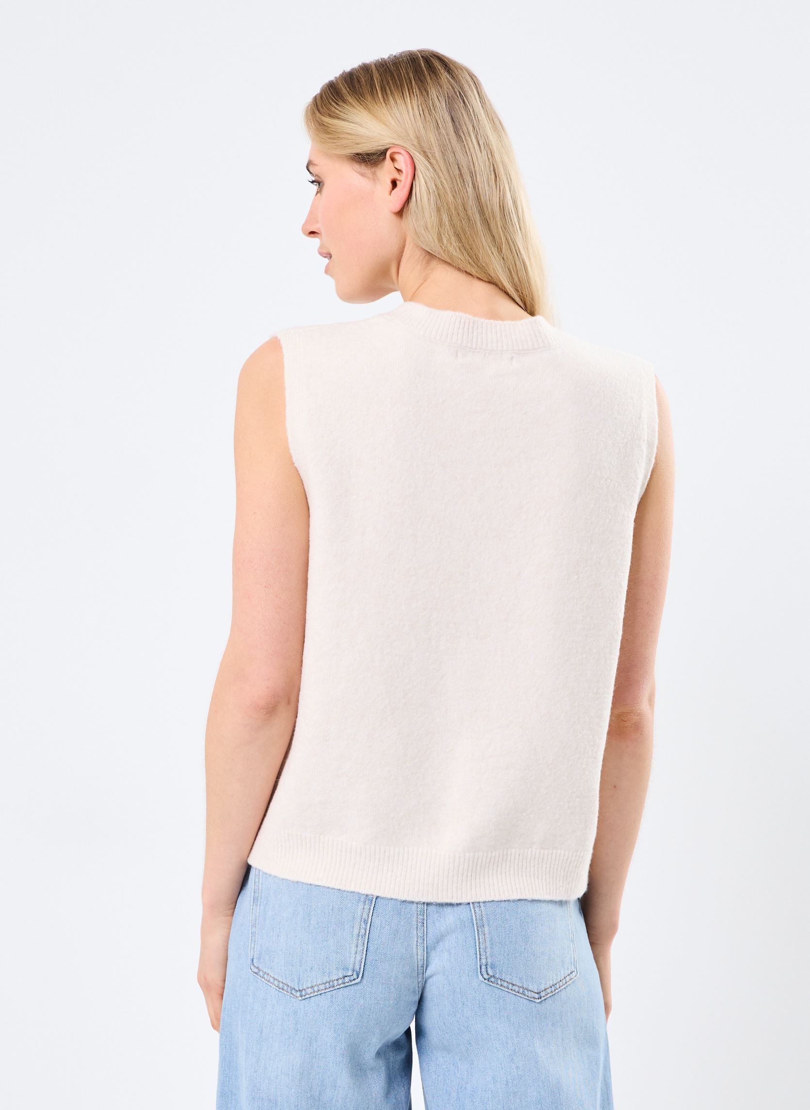 Truien MONZA dames beige MADE BY Truien MONZA dames beige MELANGE BEIGE