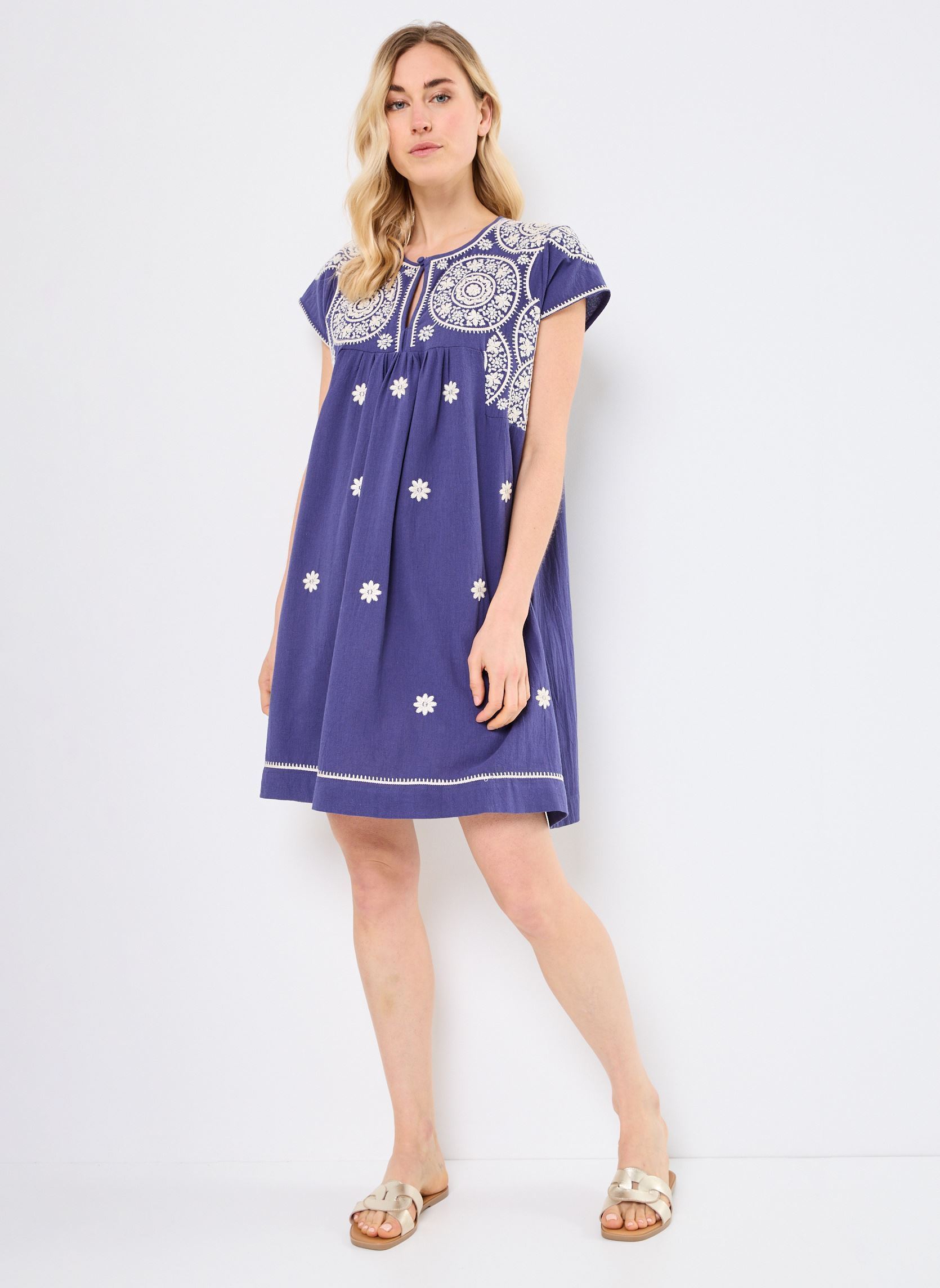 Kleider M04V31 damen blau Meisïe Kleider M04V31 damen blau VENUS
