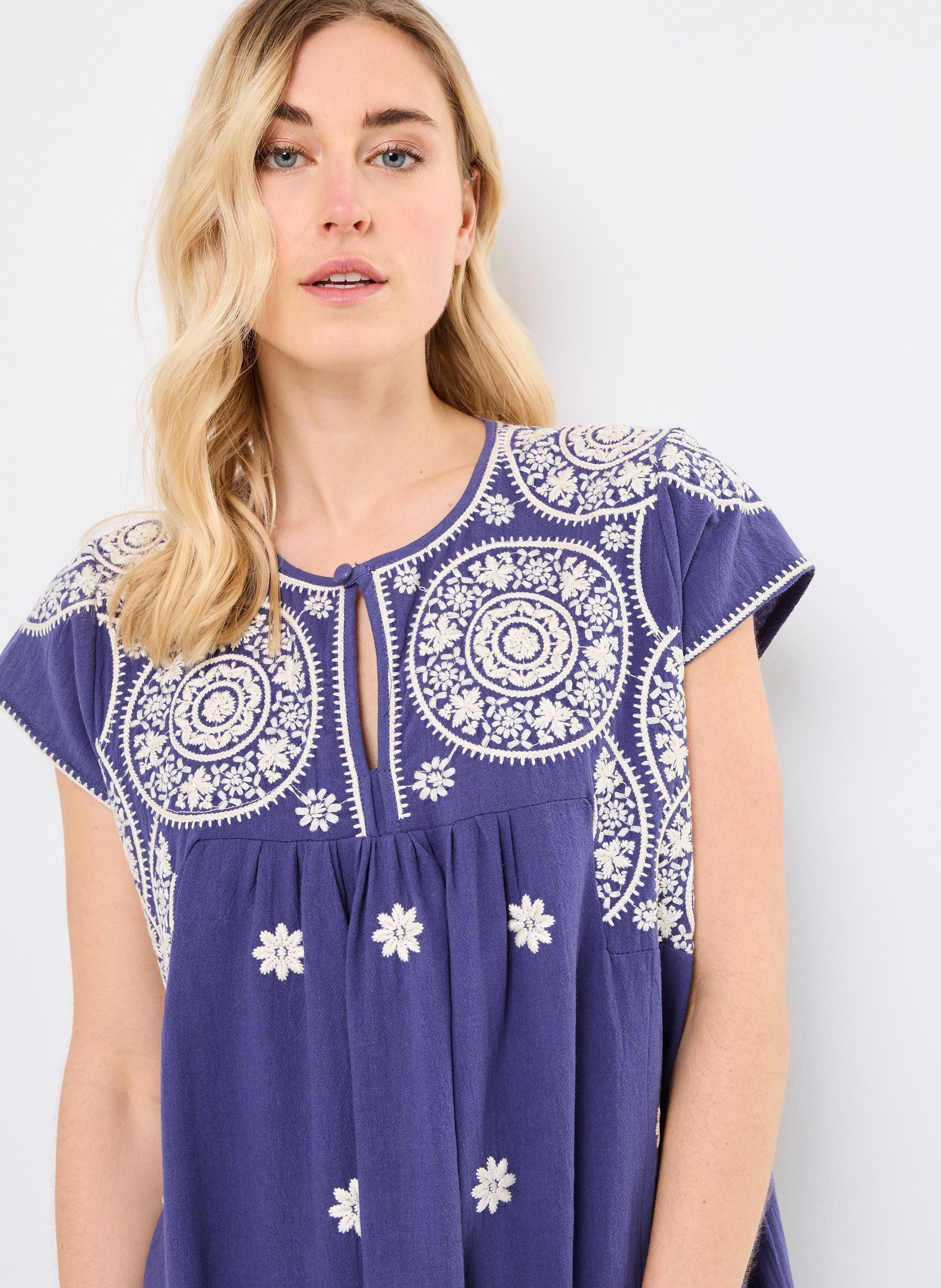 Kleider M04V31 damen blau Meisïe Kleider M04V31 damen blau VENUS
