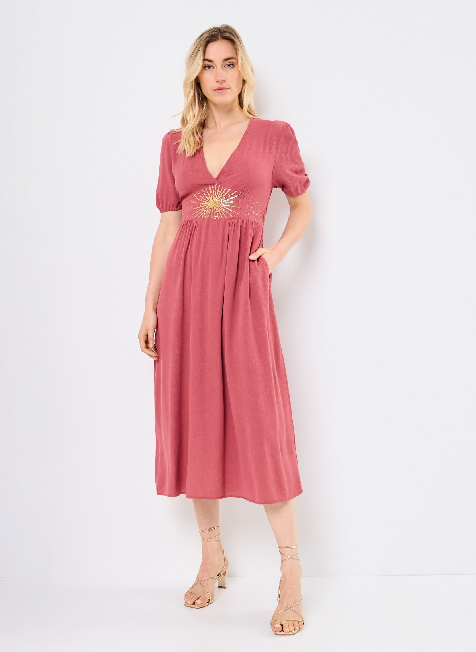 Kleider M04V35 damen rot Meisïe Kleider M04V35 damen rot HYPE