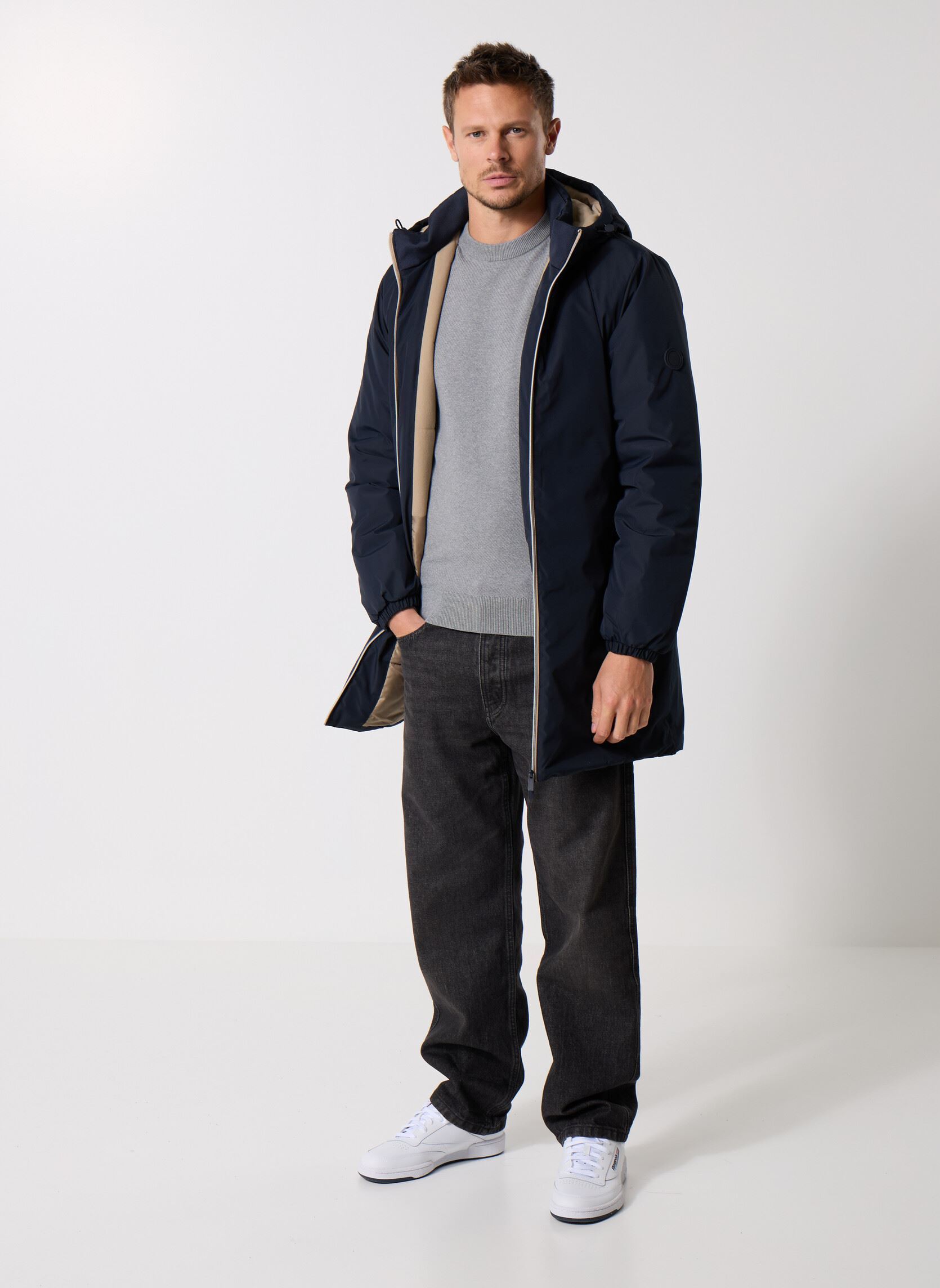 Parkas VEPARKAM herren blau MADE BY Parkas VEPARKAM herren blau NIGHT SKY