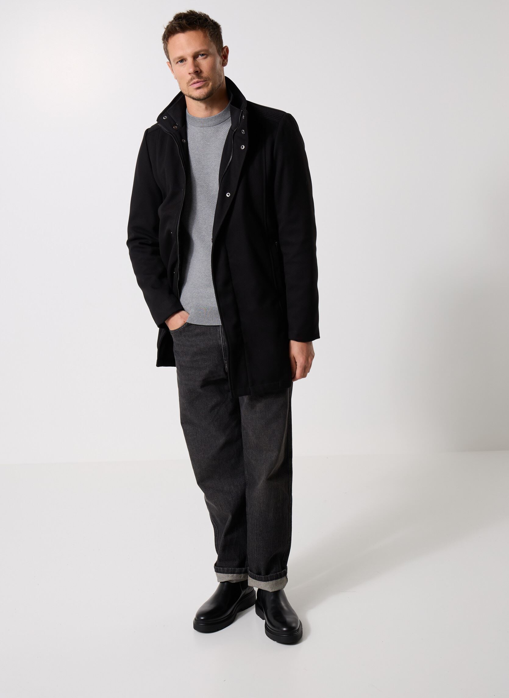 Parkas VEPARKALO hombre negro MADE BY Parkas VEPARKALO hombre negro NOIR
