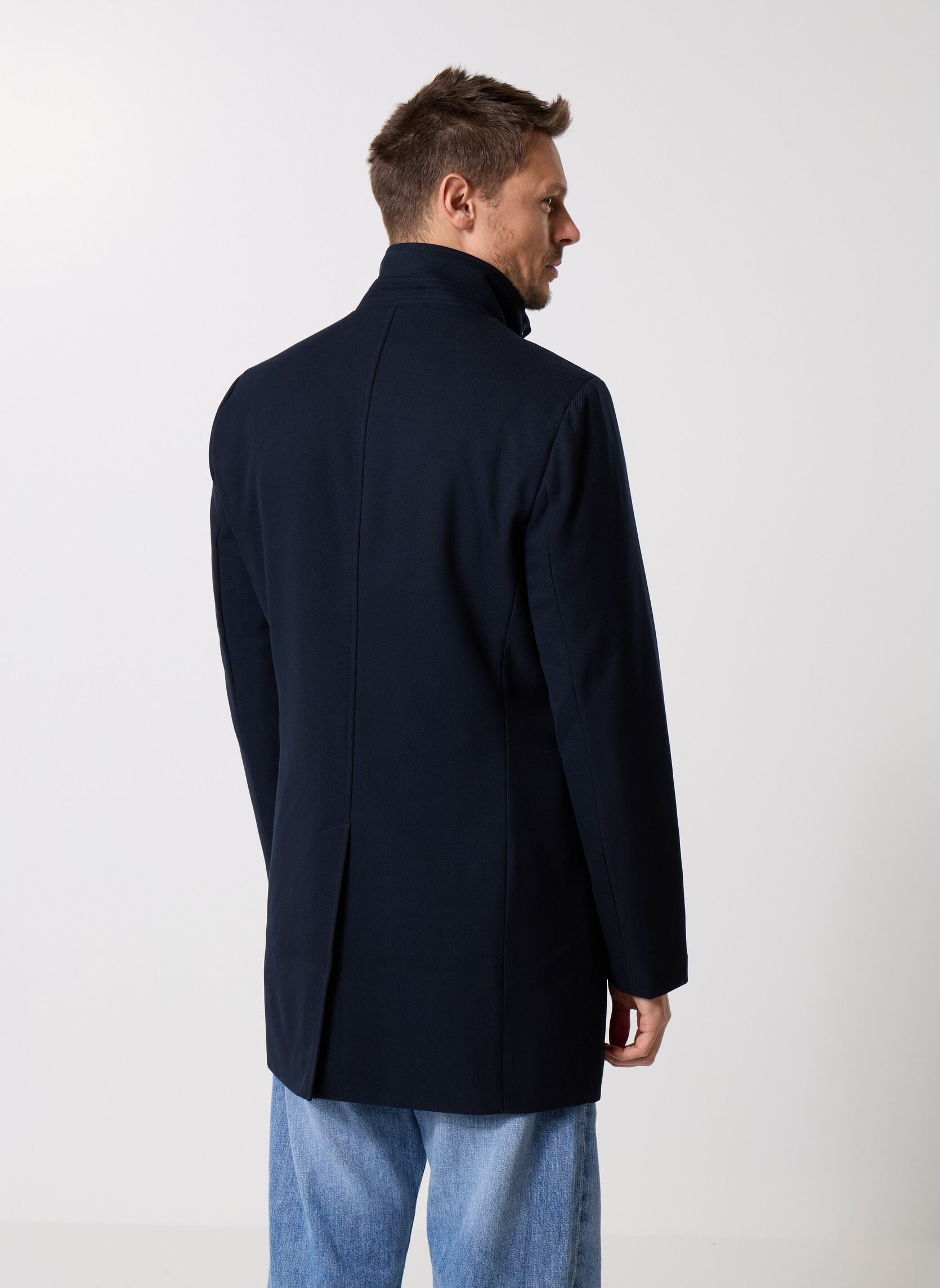 Winterjas VEPARKALO heren blauw MADE BY Winterjas VEPARKALO heren blauw MARINE