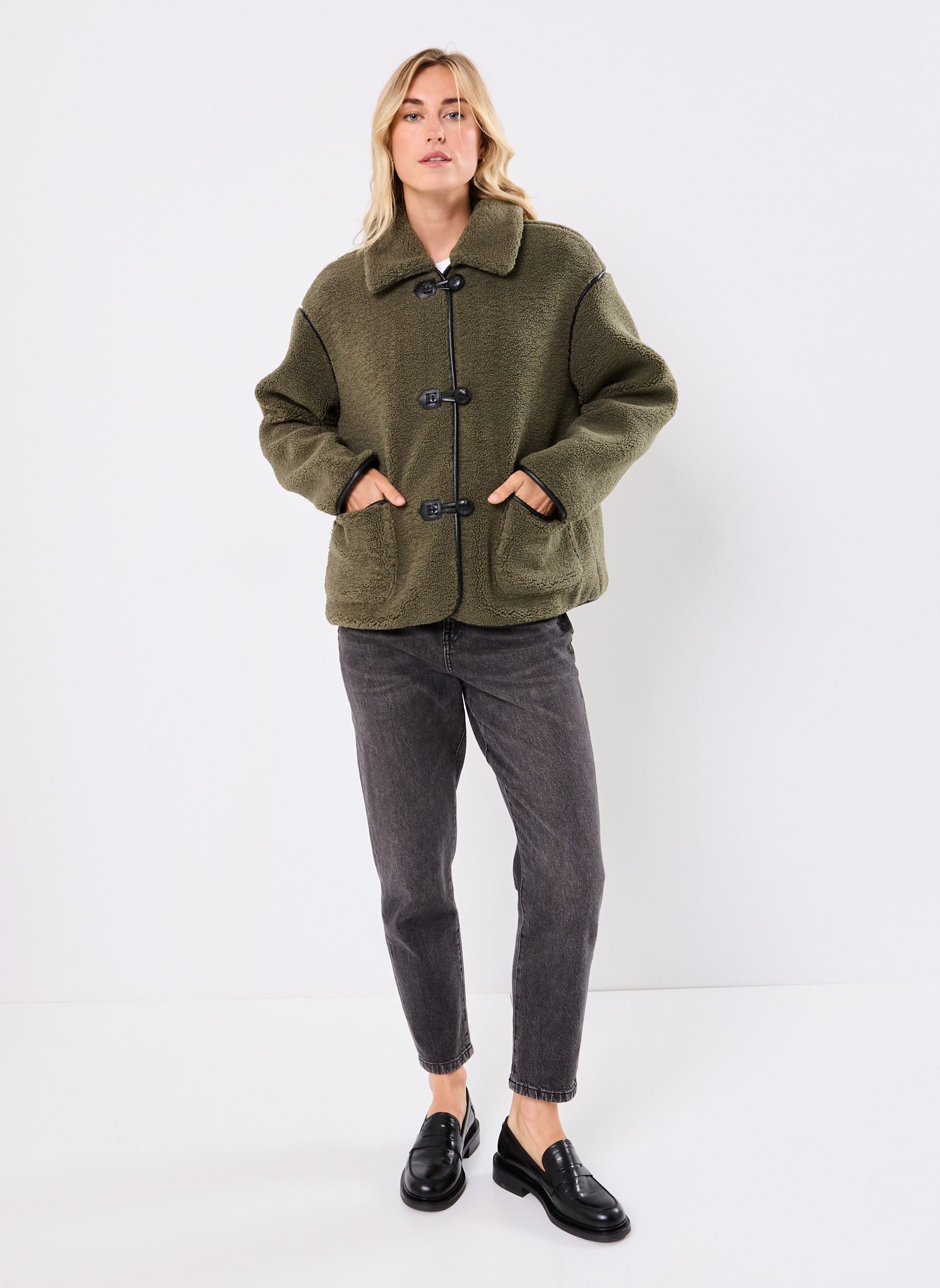 Bontjassen VECAM dames groen Georgia Rose Bontjassen VECAM dames groen OLIVE NIGHT