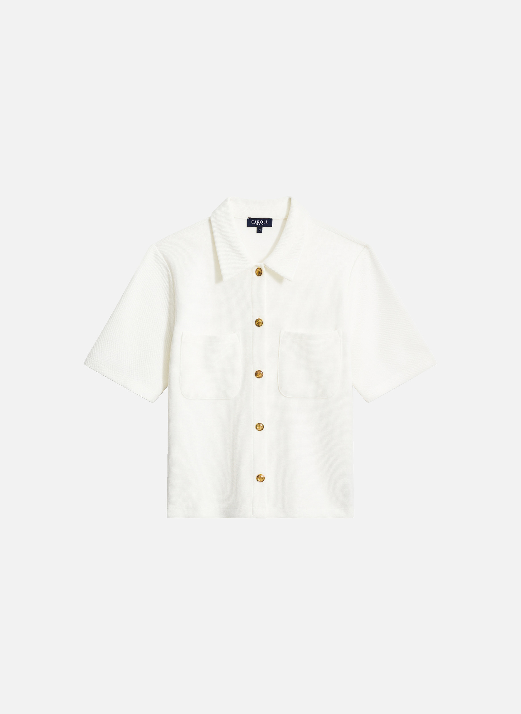 Chemises 251T-TOBIAS femme blanc Caroll Chemises 251T-TOBIAS femme blanc Blanc