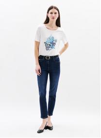 Tee-shirts T-shirts - 251T-TJOSE femme bleu Caroll Tee-shirts T-shirts - 251T-TJOSE femme bleu Bleu fluo