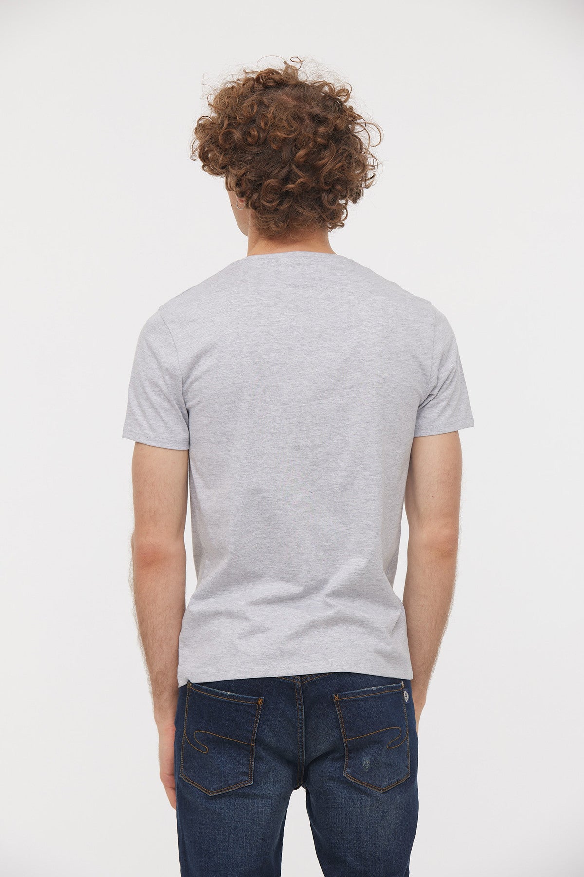 Lee Cooper T-Shirt Gris Homme Olaz Lee Cooper T-Shirt Gris Homme Olaz