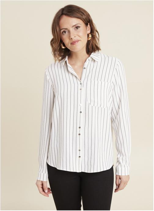 Bréal Chemises CHEMIFLORY femme gris
