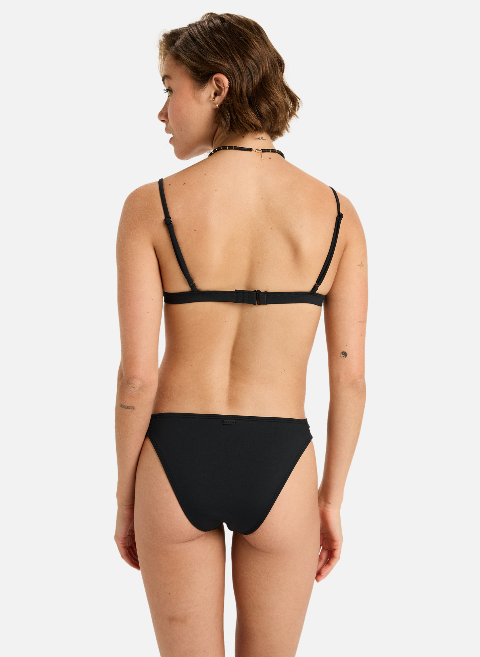 Bas de maillot culotte Beach Classics Bikini femme noir Roxy Bas de maillot culotte Beach Classics Bikini femme noir Noir
