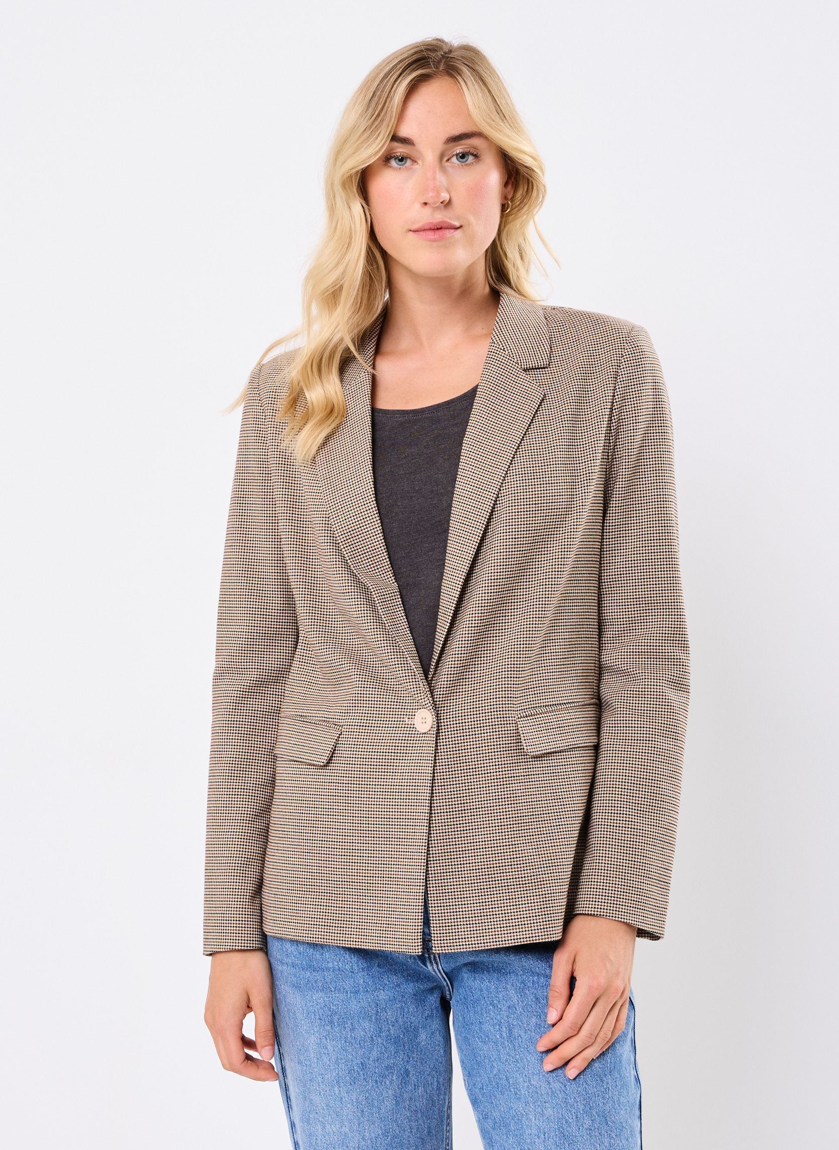 Jacketts / Sakkos VEPOULIE damen braun MADE BY Jacketts / Sakkos VEPOULIE damen braun MARRON