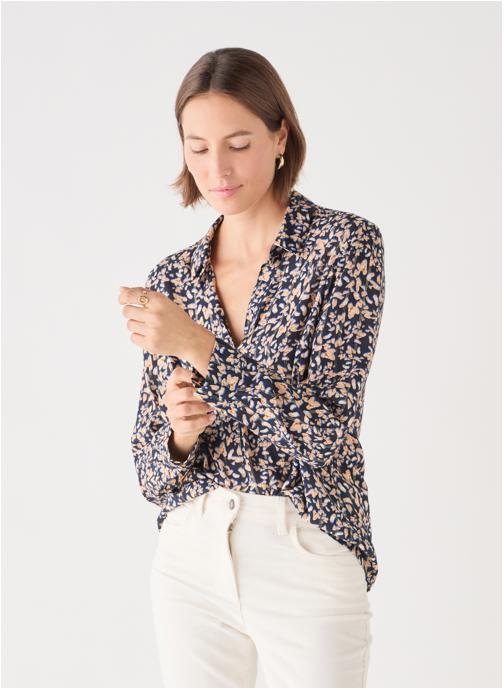 Caroll Blouses Blouses - 251C-LOVELY1 femme bleu
