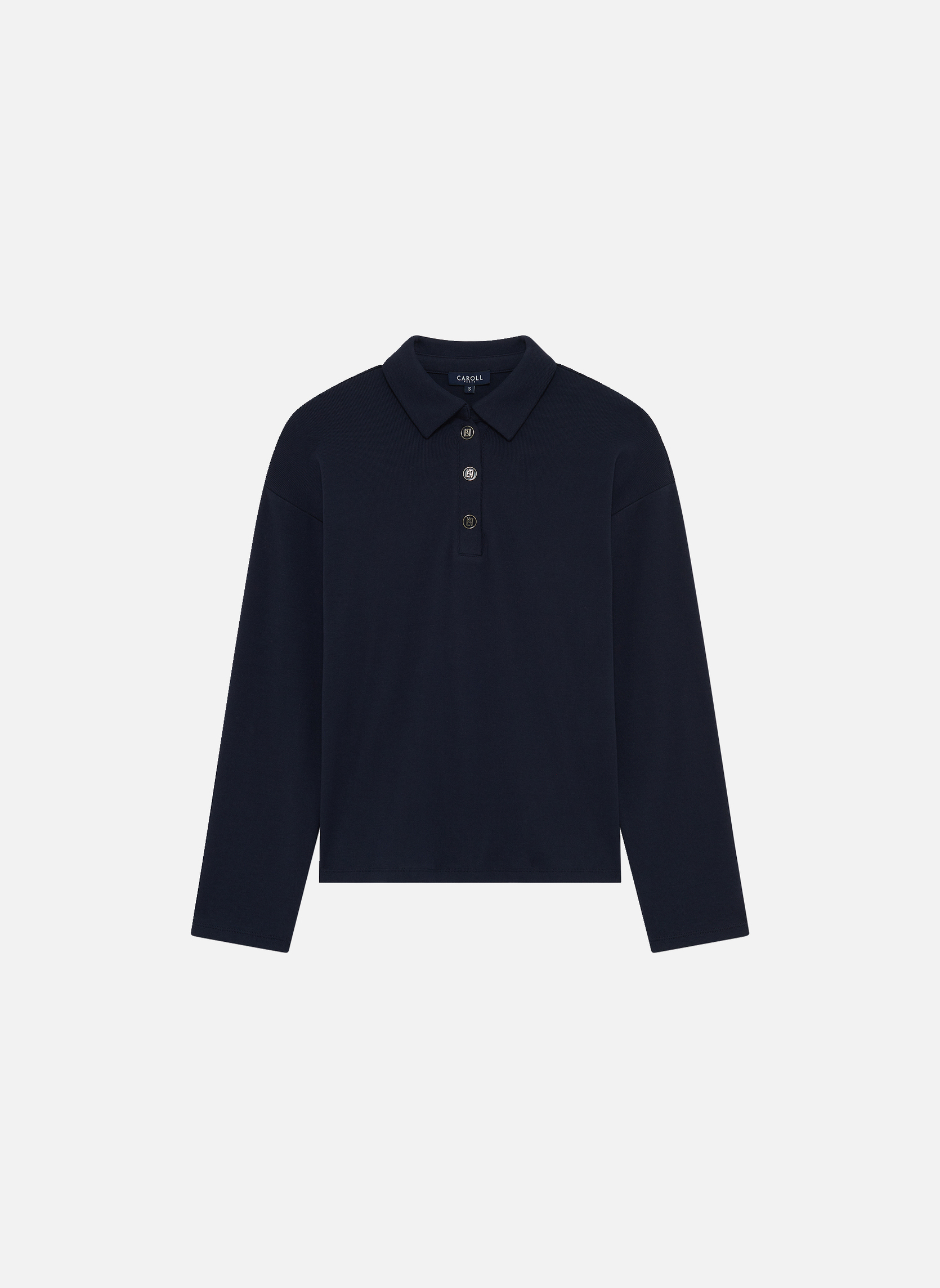 Polos T-shirts - 251T-TDERRICKA2 femme bleu Caroll Polos T-shirts - 251T-TDERRICKA2 femme bleu Bleu marine