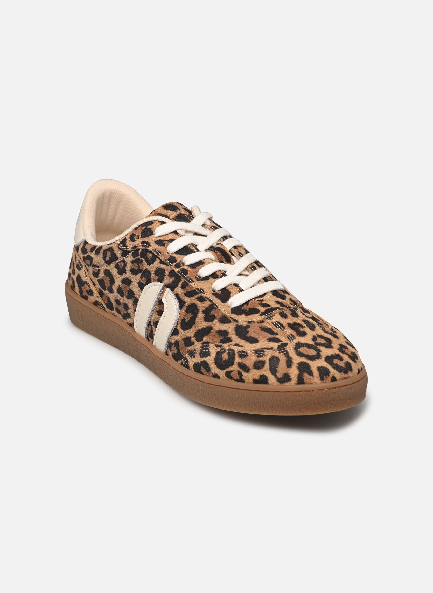 Baskets basses Lucia femme marron Odaje Baskets basses Lucia femme marron LÉOPARD