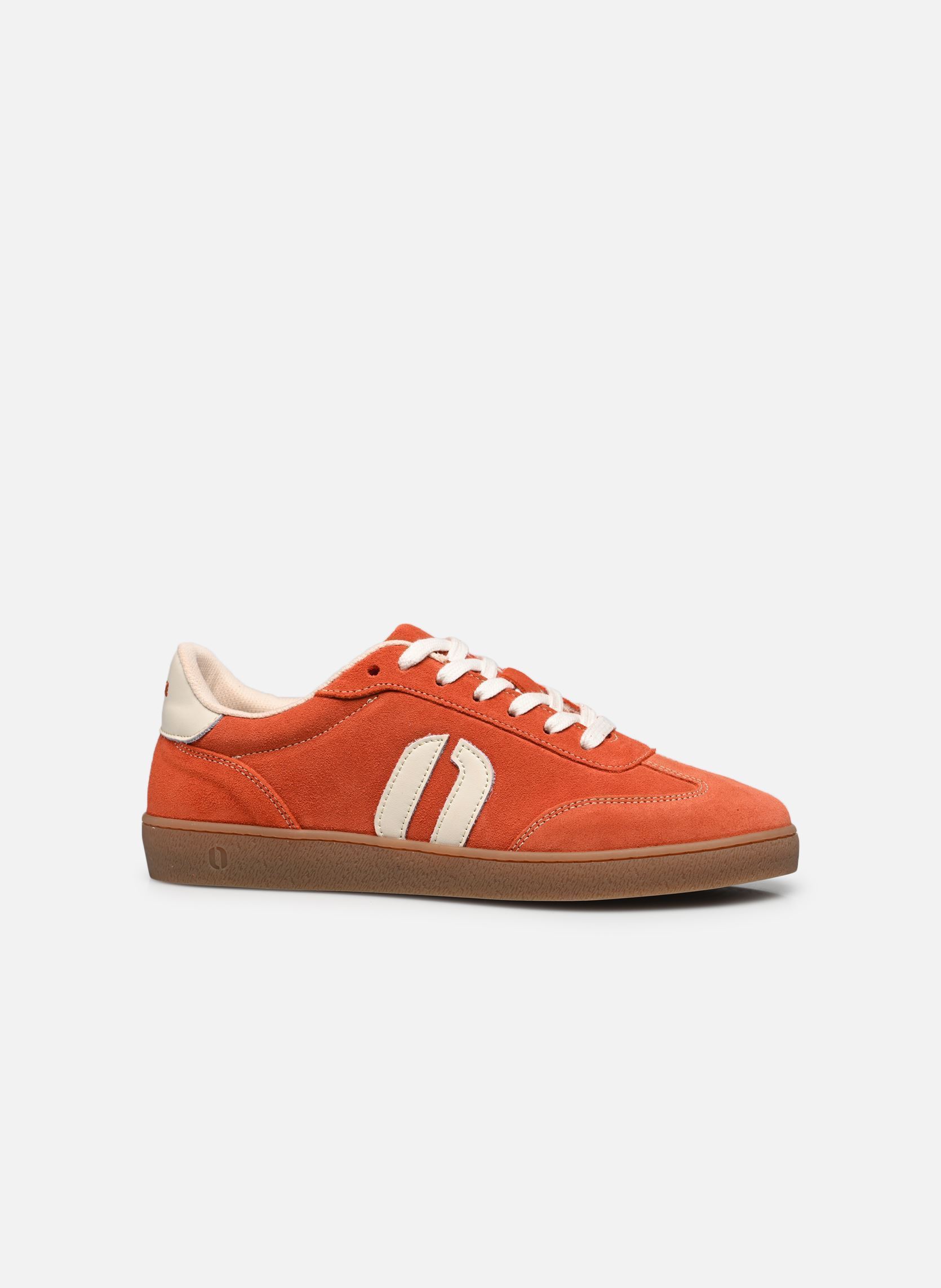 Baskets basses Lucia femme orange Odaje Baskets basses Lucia femme orange ORANGE ÉCRU