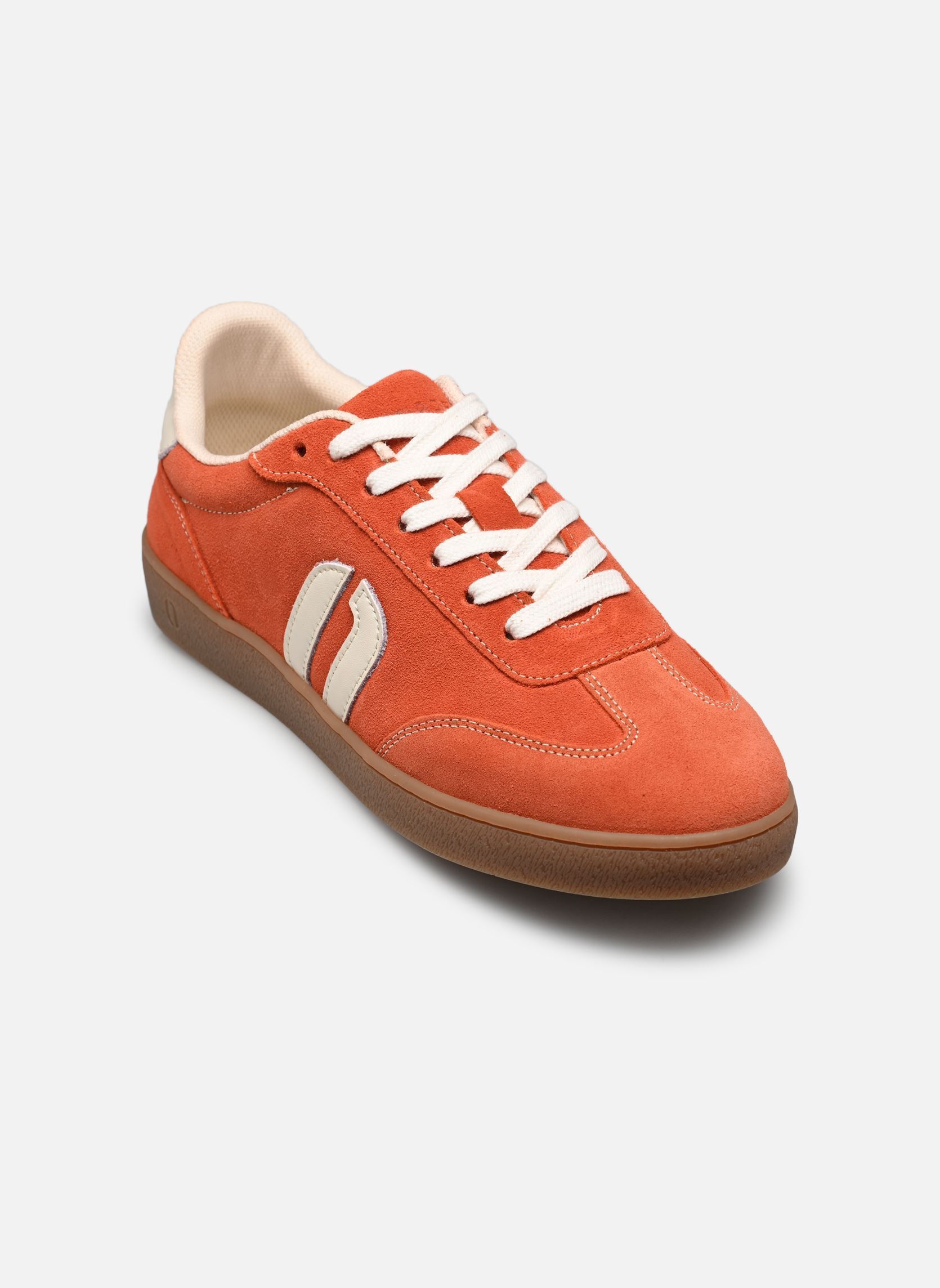 Baskets basses Lucia femme orange Odaje Baskets basses Lucia femme orange ORANGE ÉCRU
