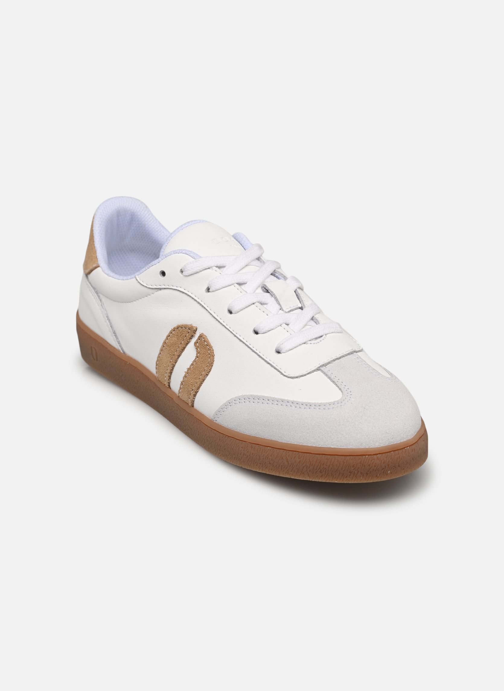 Lage sneakers Lucia dames wit Odaje Lage sneakers Lucia dames wit BLANC BEIGE