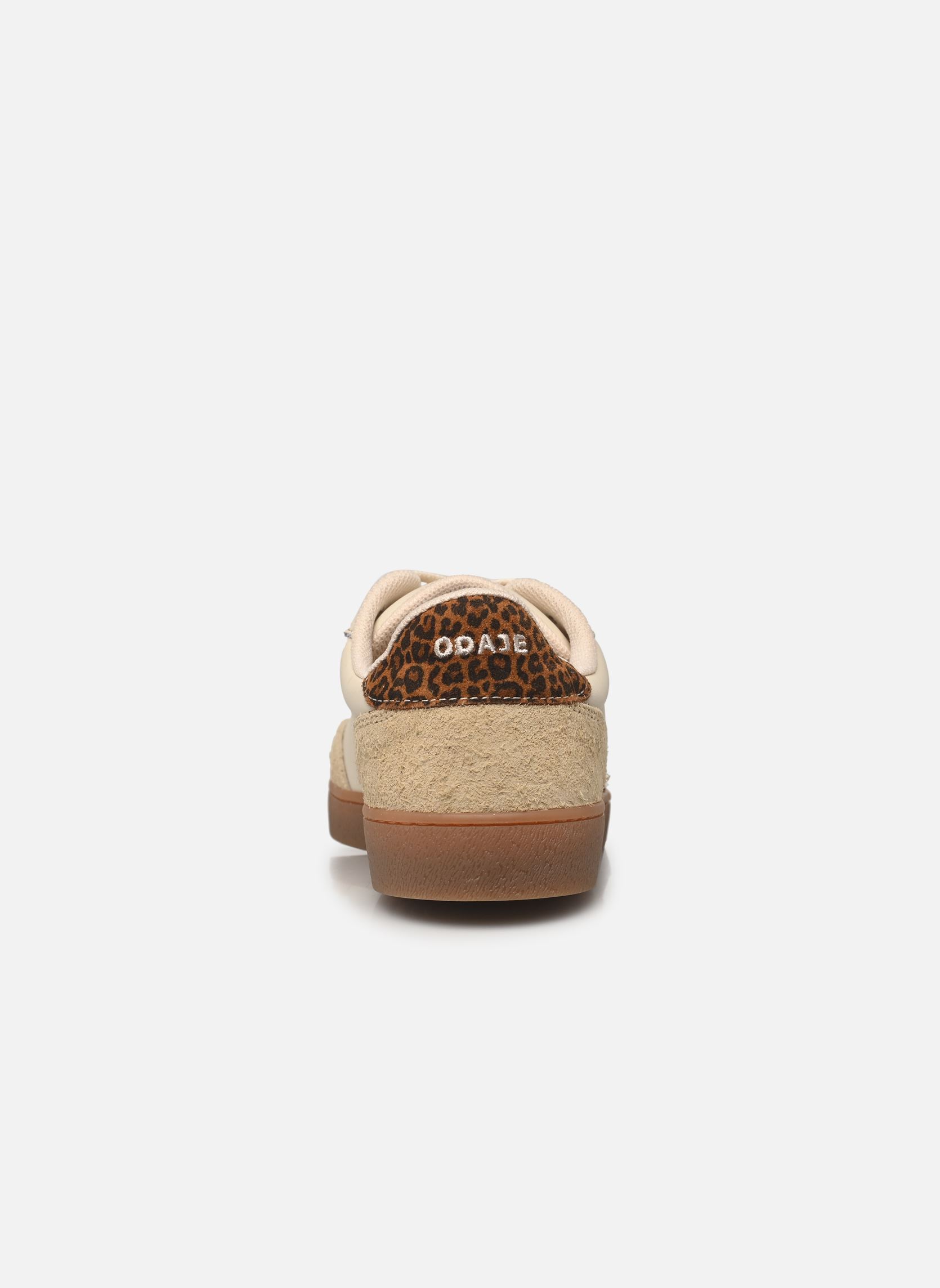 Lage sneakers Lucia dames bruin Odaje Lage sneakers Lucia dames bruin SUÈDE EFFILOCHÉ ÉCRU LÉOPARD