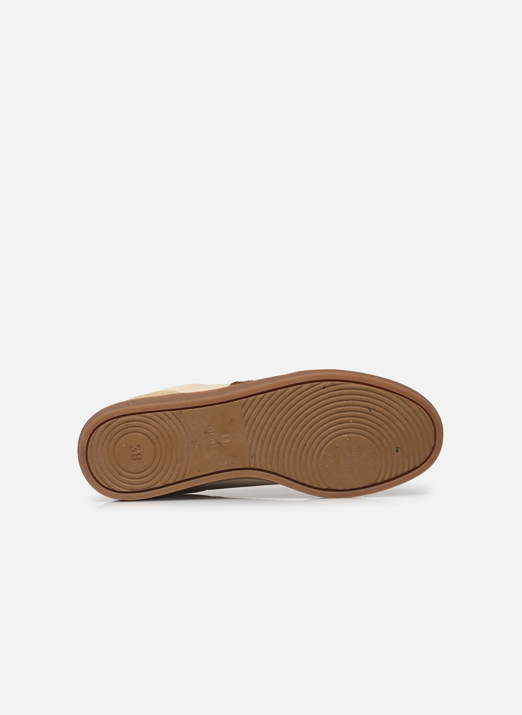 Lage sneakers Lucia dames bruin Odaje Lage sneakers Lucia dames bruin SUÈDE EFFILOCHÉ ÉCRU LÉOPARD