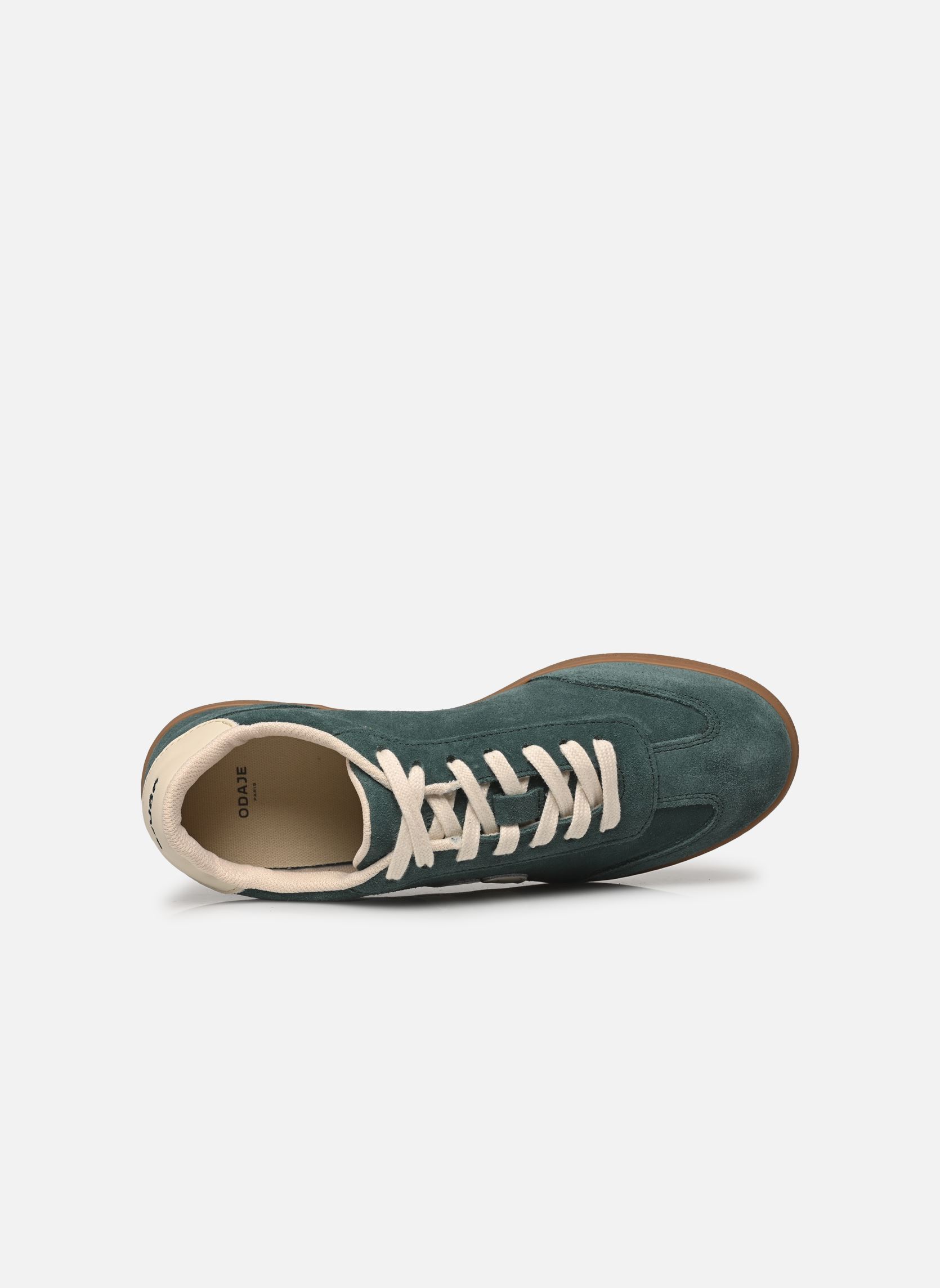 Niedrige Sneaker Lucia damen grün Odaje Niedrige Sneaker Lucia damen grün VERT ÉCRU