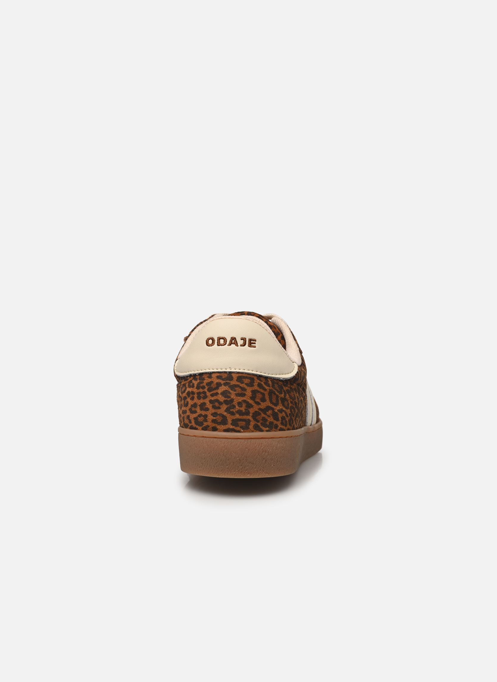 Lage sneakers Lucia dames bruin Odaje Lage sneakers Lucia dames bruin LÉOPARD ÉCRU