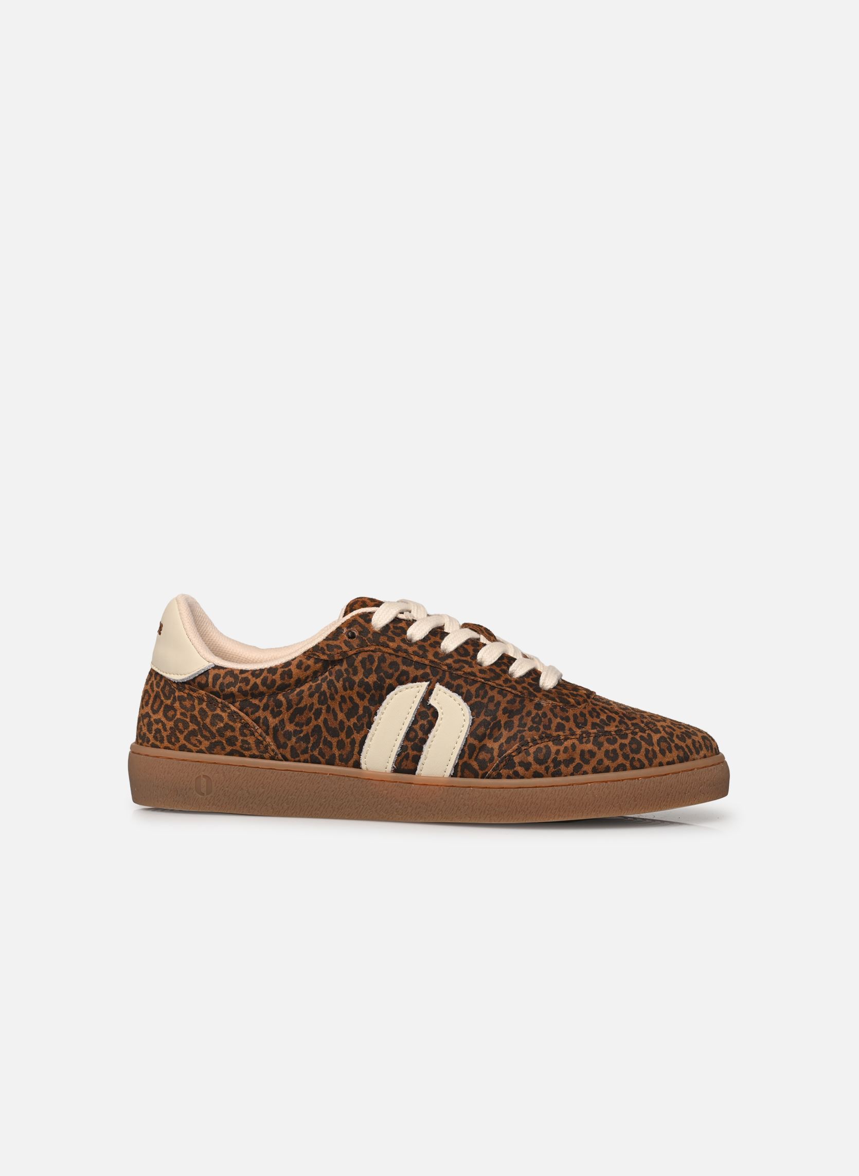 Lage sneakers Lucia dames bruin Odaje Lage sneakers Lucia dames bruin LÉOPARD ÉCRU