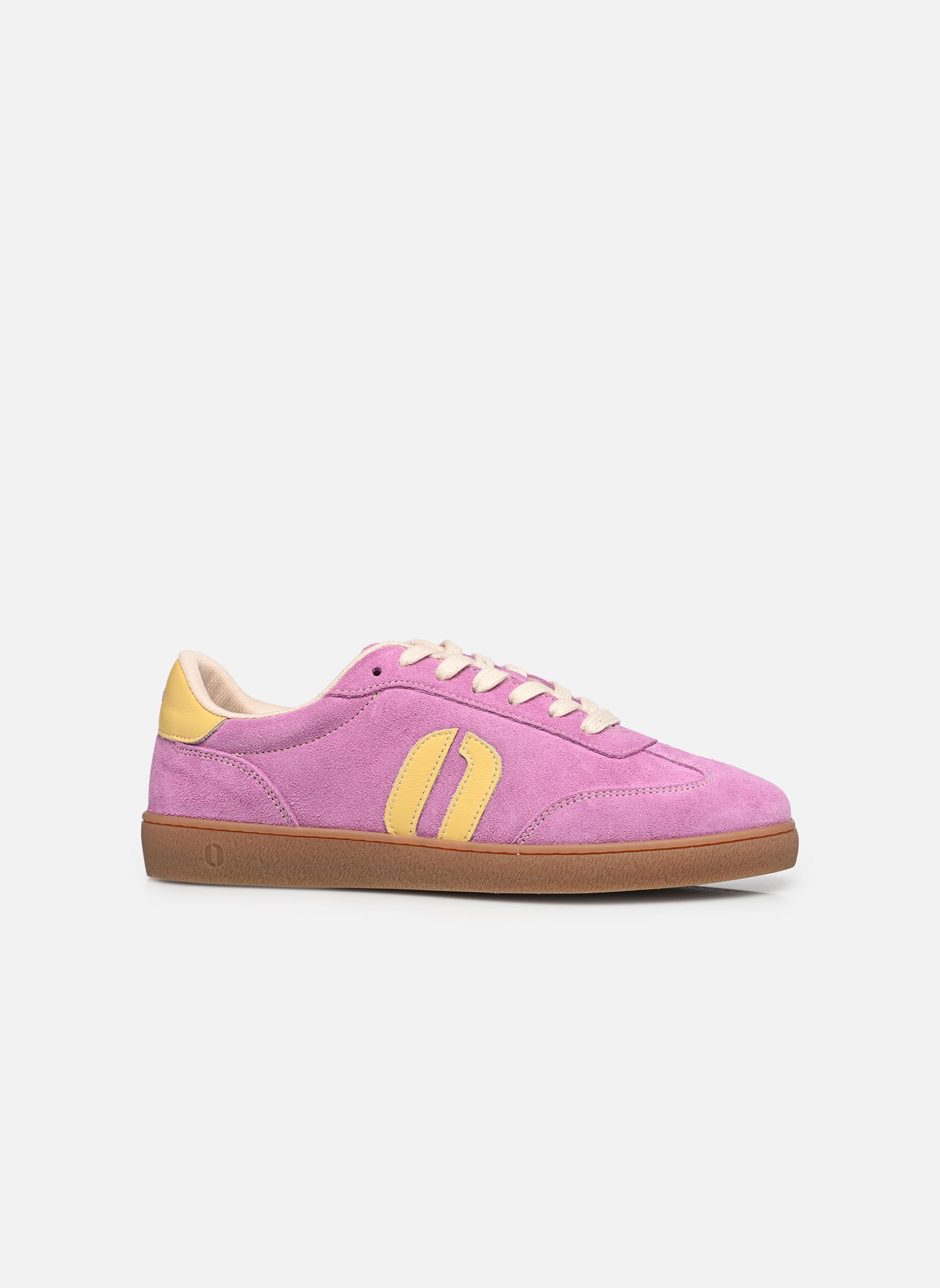 Baskets basses Lucia femme violet Odaje Baskets basses Lucia femme violet FUCHSIA CITRON