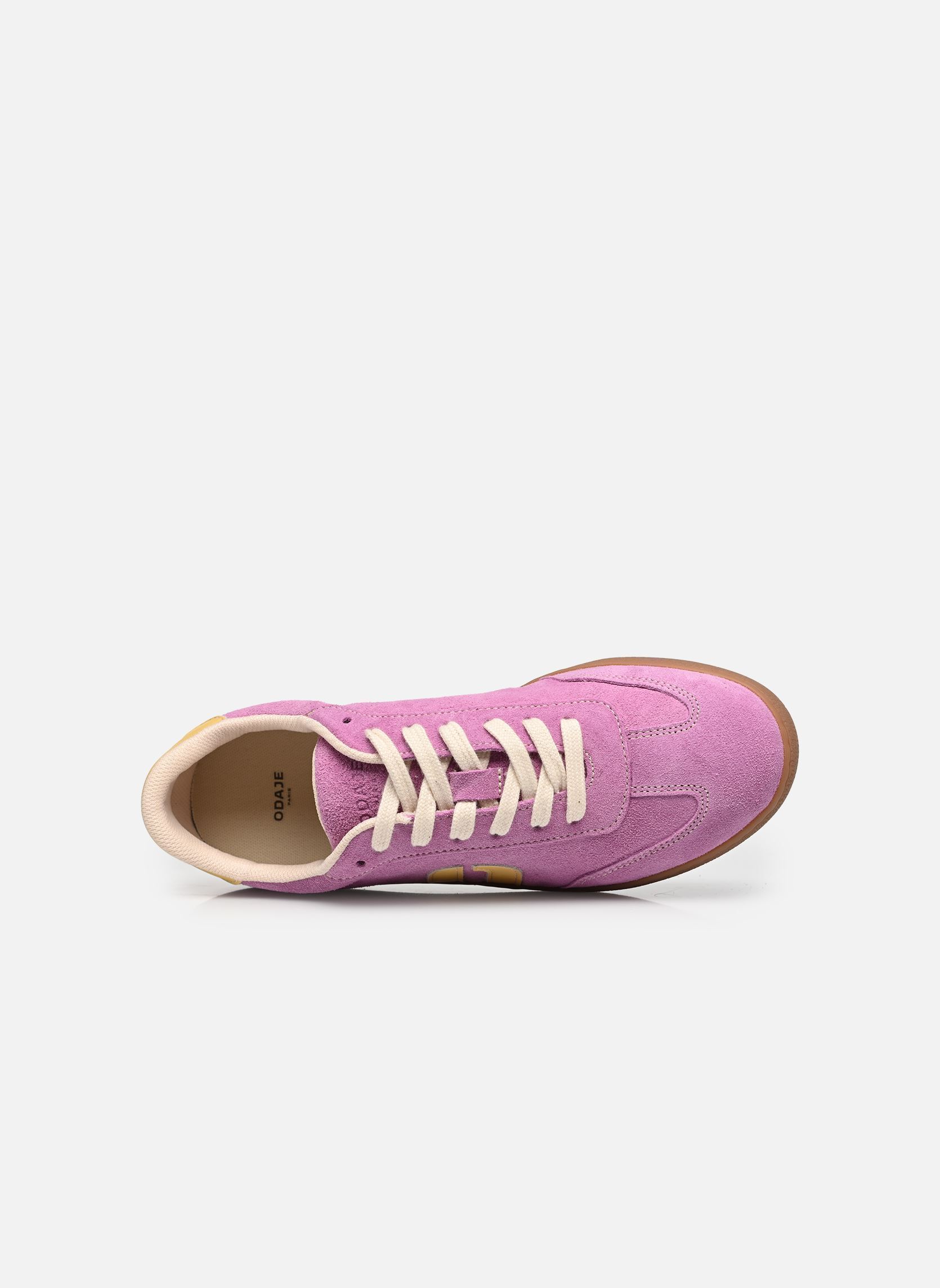 Baskets basses Lucia femme violet Odaje Baskets basses Lucia femme violet FUCHSIA CITRON